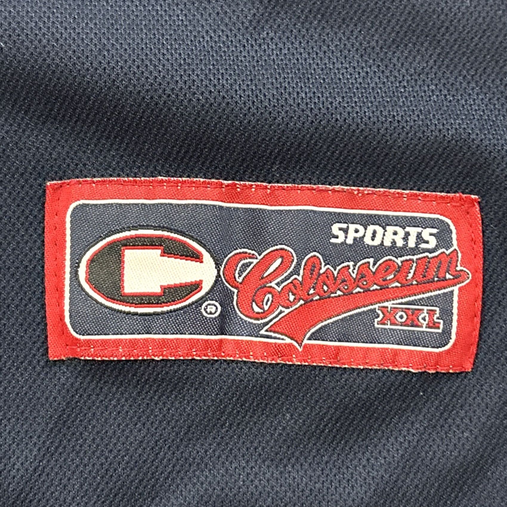 Vintage Colosseum Jersey Baseball Men 2XL Blue Short Sleeve Button Front Sports Size US XXL / EU 58 / 5 - 2 Thumbnail