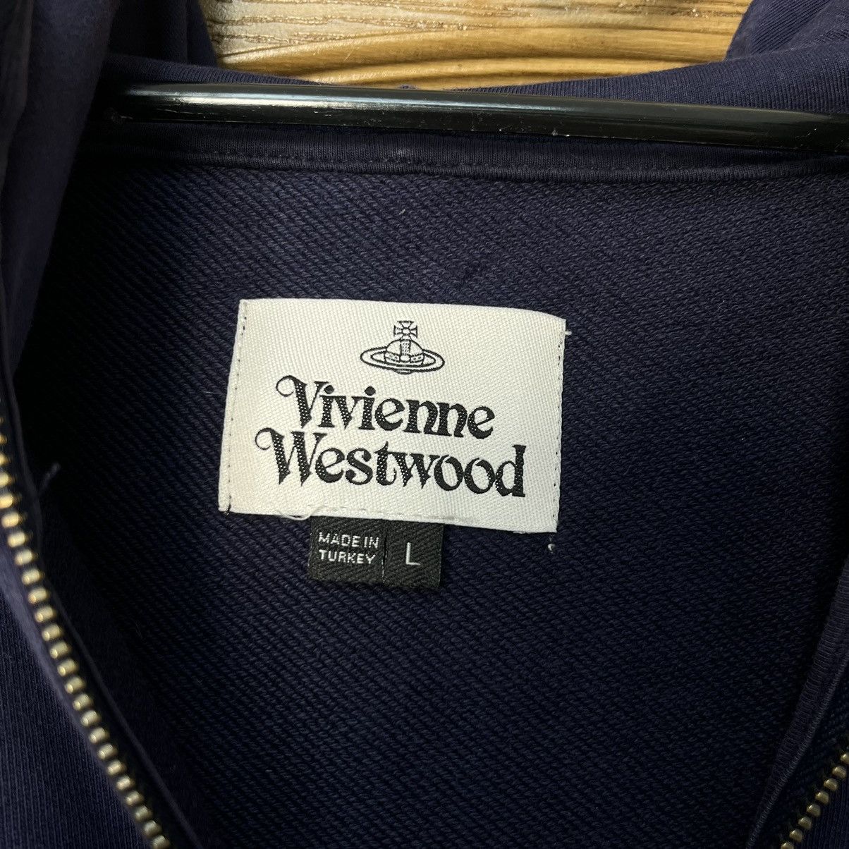 Vivienne Westwood Vivienne Westwood Hoodie Zip Up Size US L / EU 52-54 / 3 - 6 Thumbnail