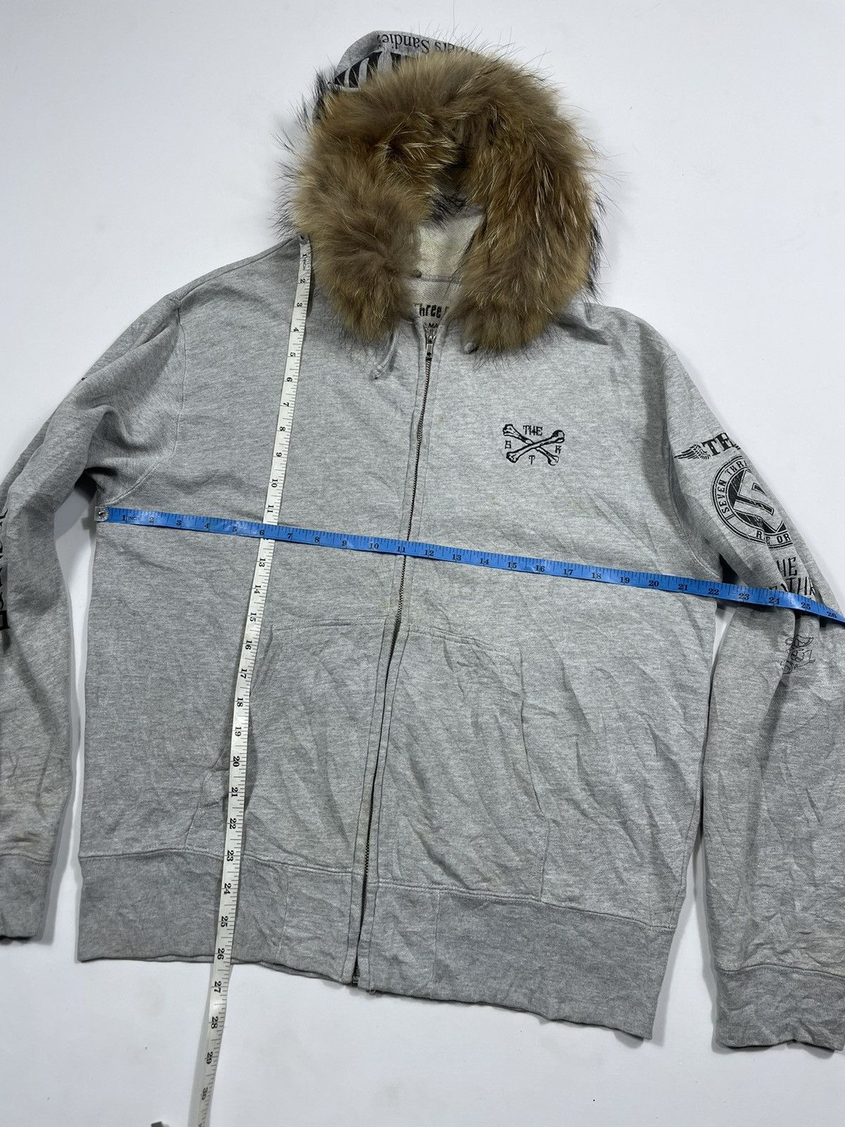 If Six Was Nine Seven Threer riders ride or die Fur Ziphoodie ifsix style Size US M / EU 48-50 / 2 - 8 Thumbnail