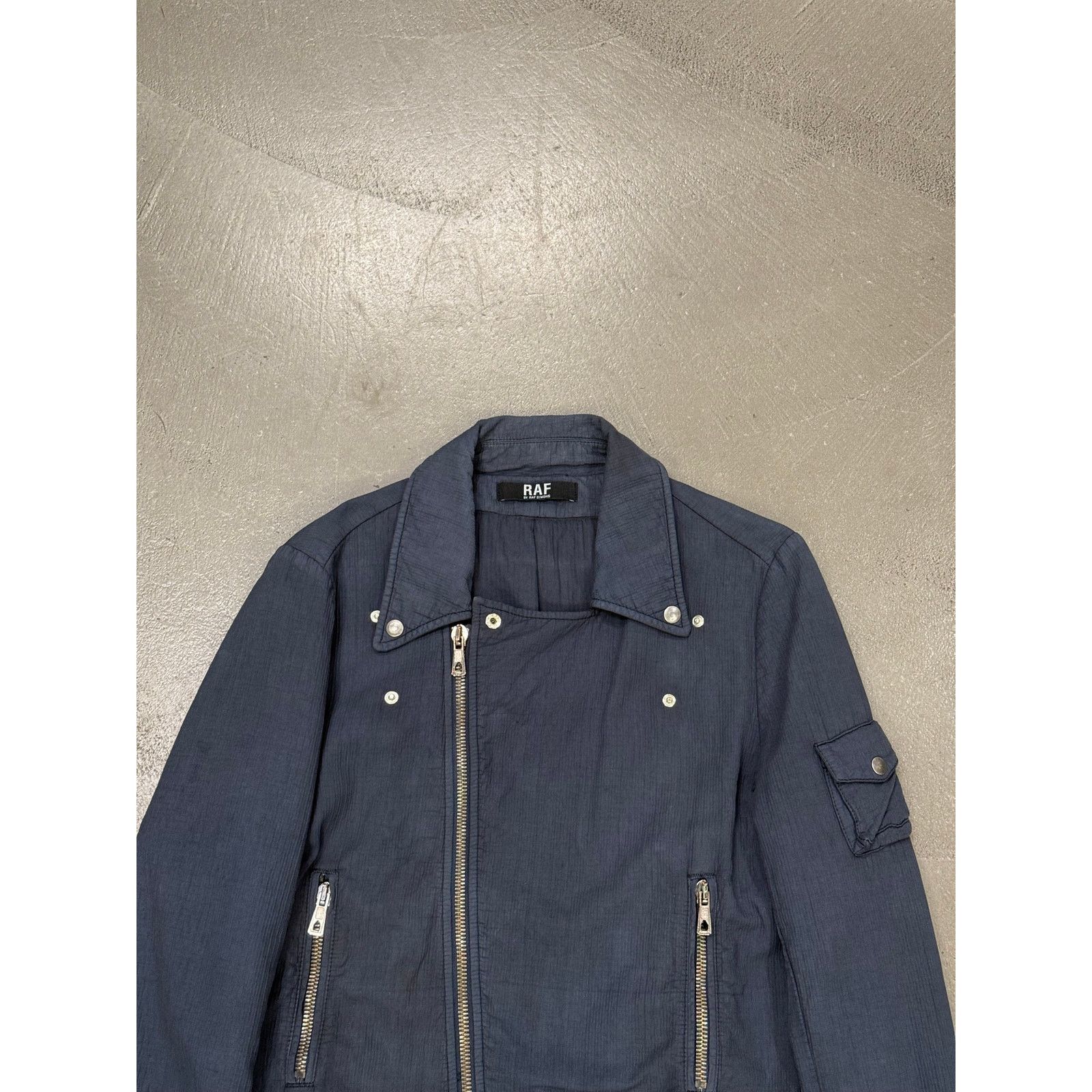 Raf Simons S/S2006 Raf Simons faded rider biker jacket Size US M / EU 48-50 / 2 - 4 Thumbnail