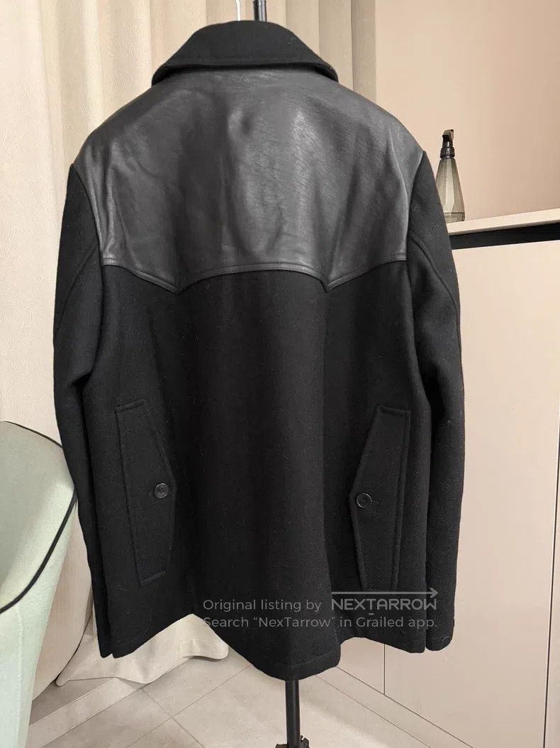 Saint Laurent Paris Saint Laurent Paris Shearling and Wool Blended Jacket Size US L / EU 52-54 / 3 - 3 Thumbnail