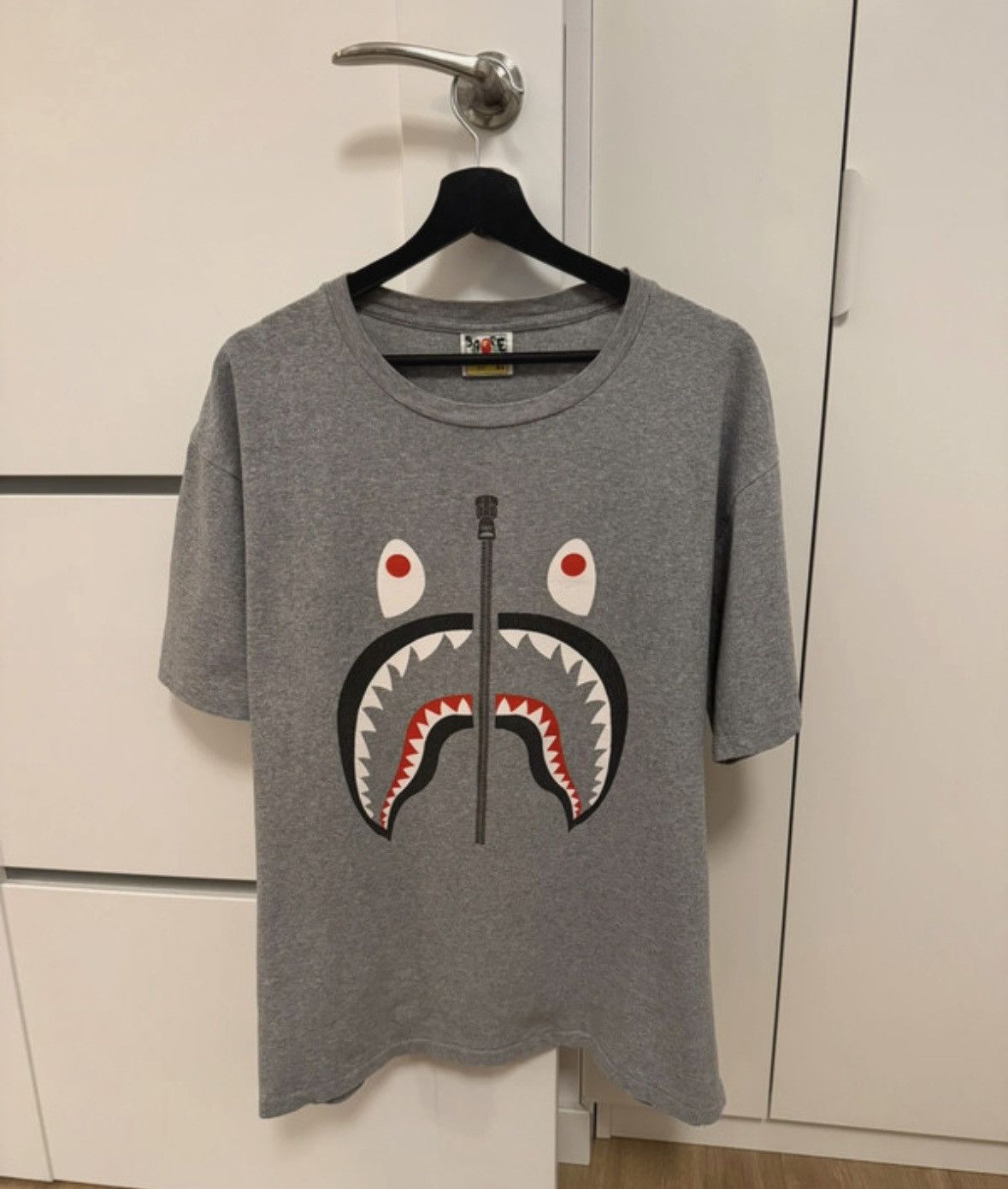 Bape Bape Shark tee Size US XL / EU 56 / 4 - 1 Thumbnail