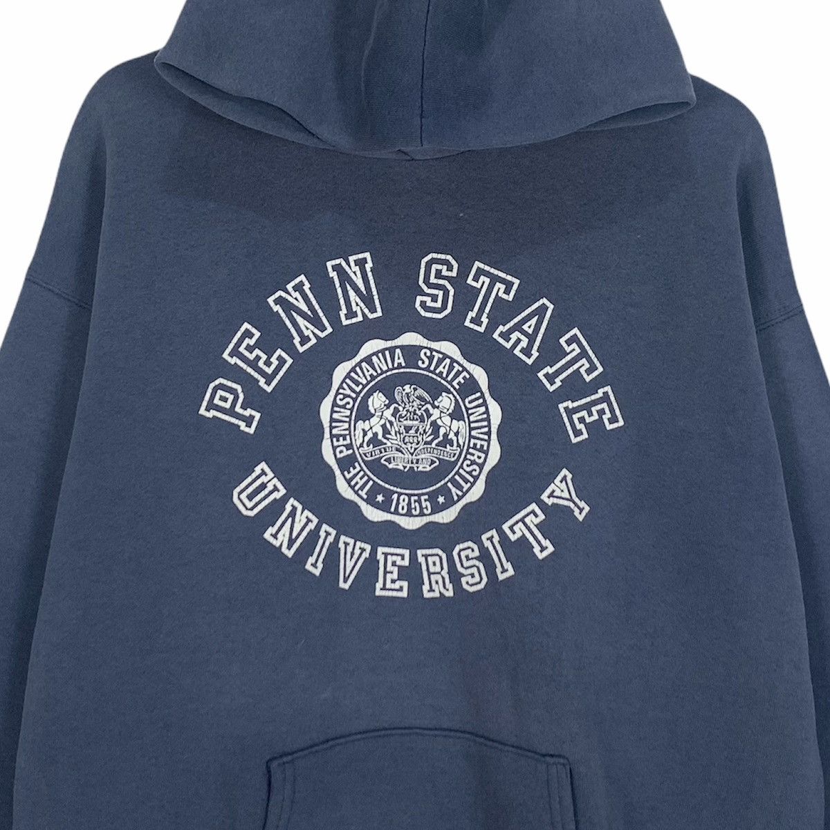 Fruit Of The Loom × Vintage Vintage 90s Pennsylvania State University Hoodie Size L / US 10 / IT 46 - 3 Thumbnail