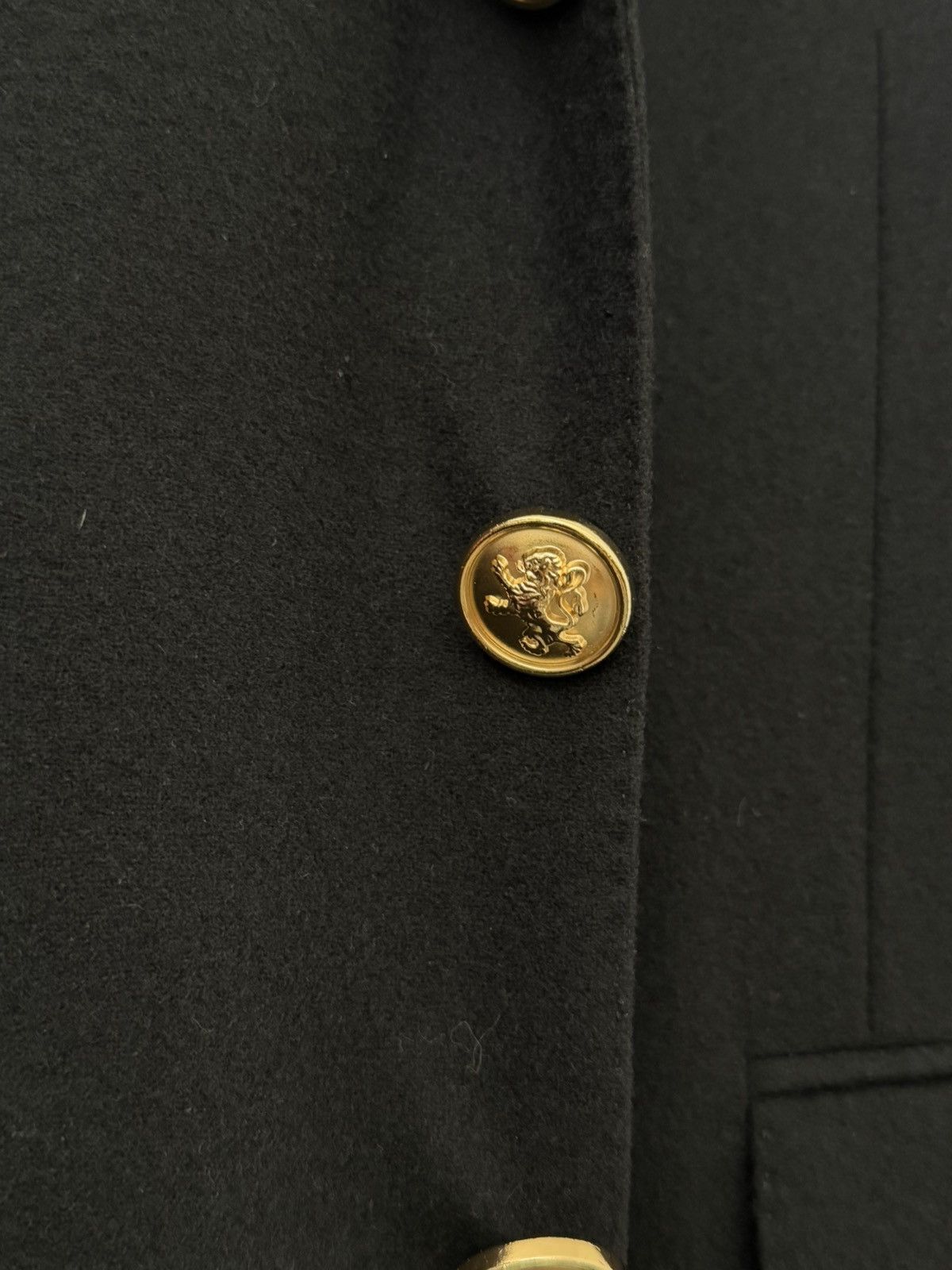 Saint Laurent Paris FW16 Palladium Officer Napoleon Blazer 46 Size US S / EU 44-46 / 1 - 2 Thumbnail