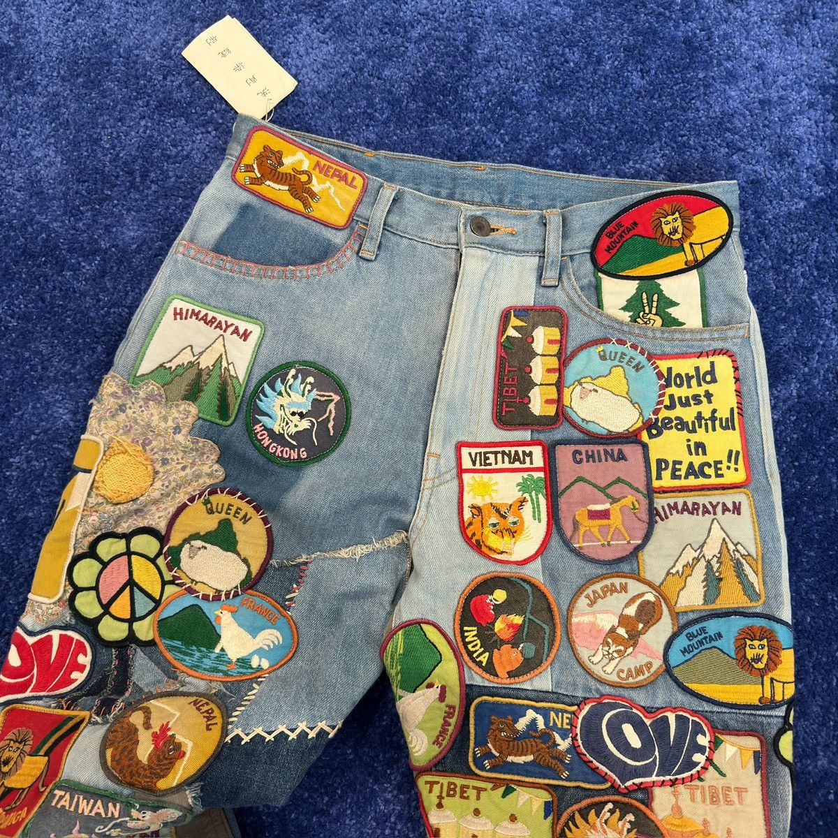 Kapital Kapital 12.5oz Denim Jeans Beautiful World Size US 32 / EU 48 - 2 Thumbnail
