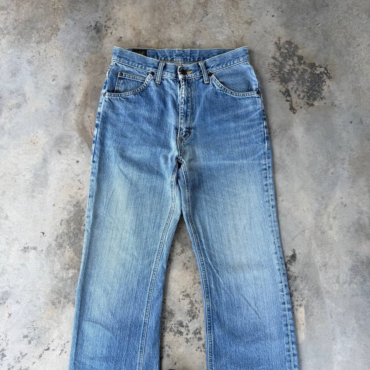 Lee Vintage 90s LEE RIDERS Japan Faded Bluewash Light Whiskering Size US 28 / EU 44 - 4 Thumbnail