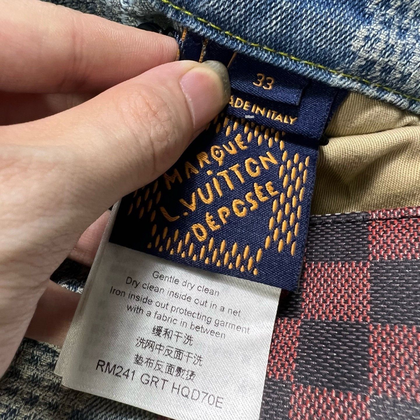 Louis Vuitton Louis Vuitton Checkerboard Print Pants Size US 33 - 4 Thumbnail