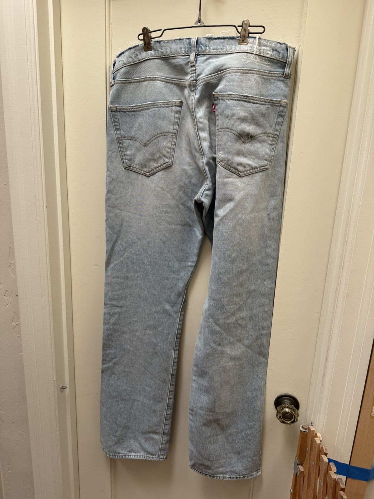 ERL × Levi's ERL Levi’s 501 Split Leg Jeans Size US 32 / EU 48 - 2 Thumbnail