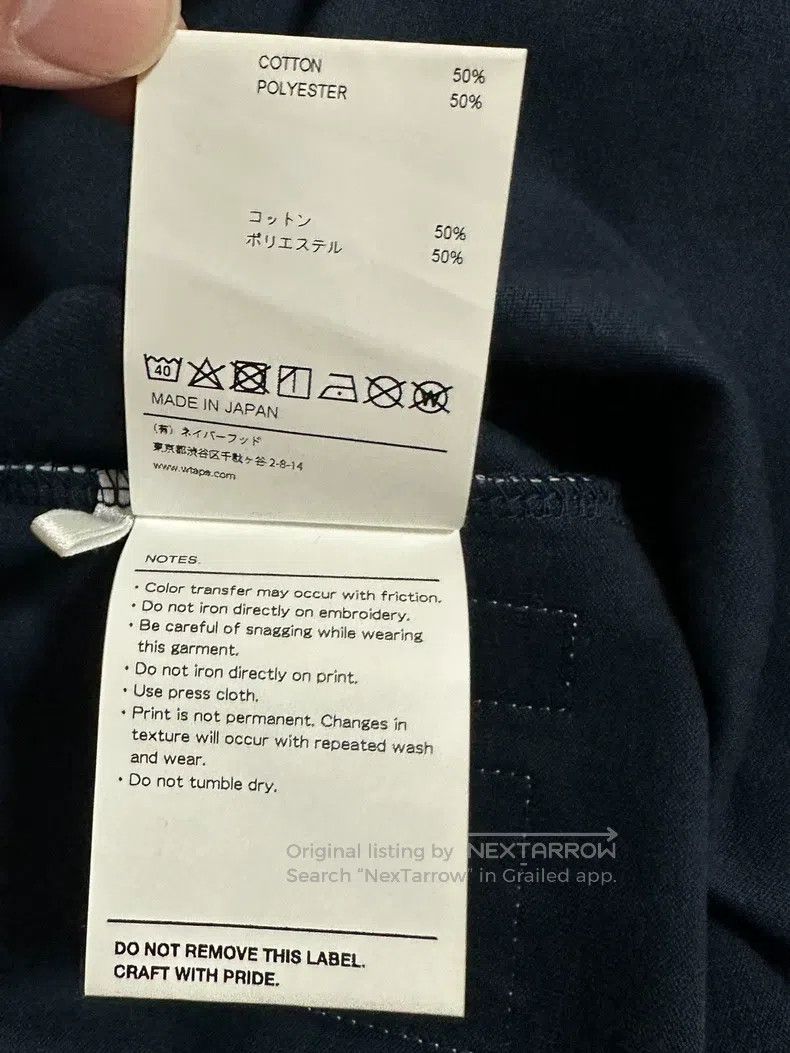 Wtaps Wtaps Blue Long Sleeve Size US M / EU 48-50 / 2 - 7 Thumbnail