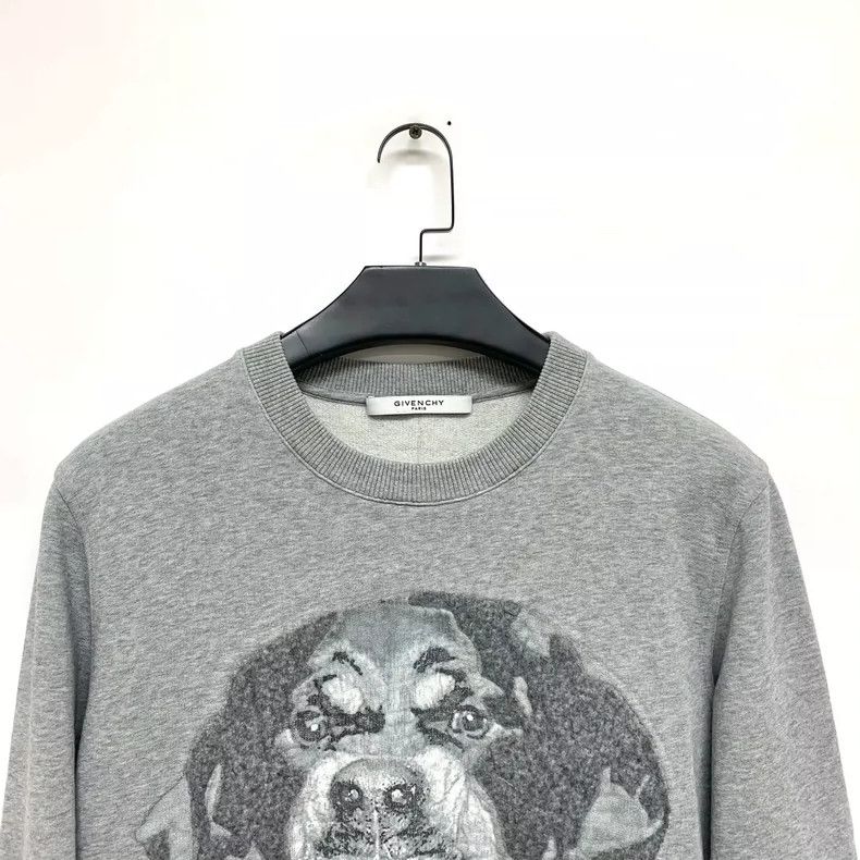 Givenchy Givenchy Dog Head Print Hoodie Size M Shoulder Width 4 Size US M / EU 48-50 / 2 - 5 Thumbnail