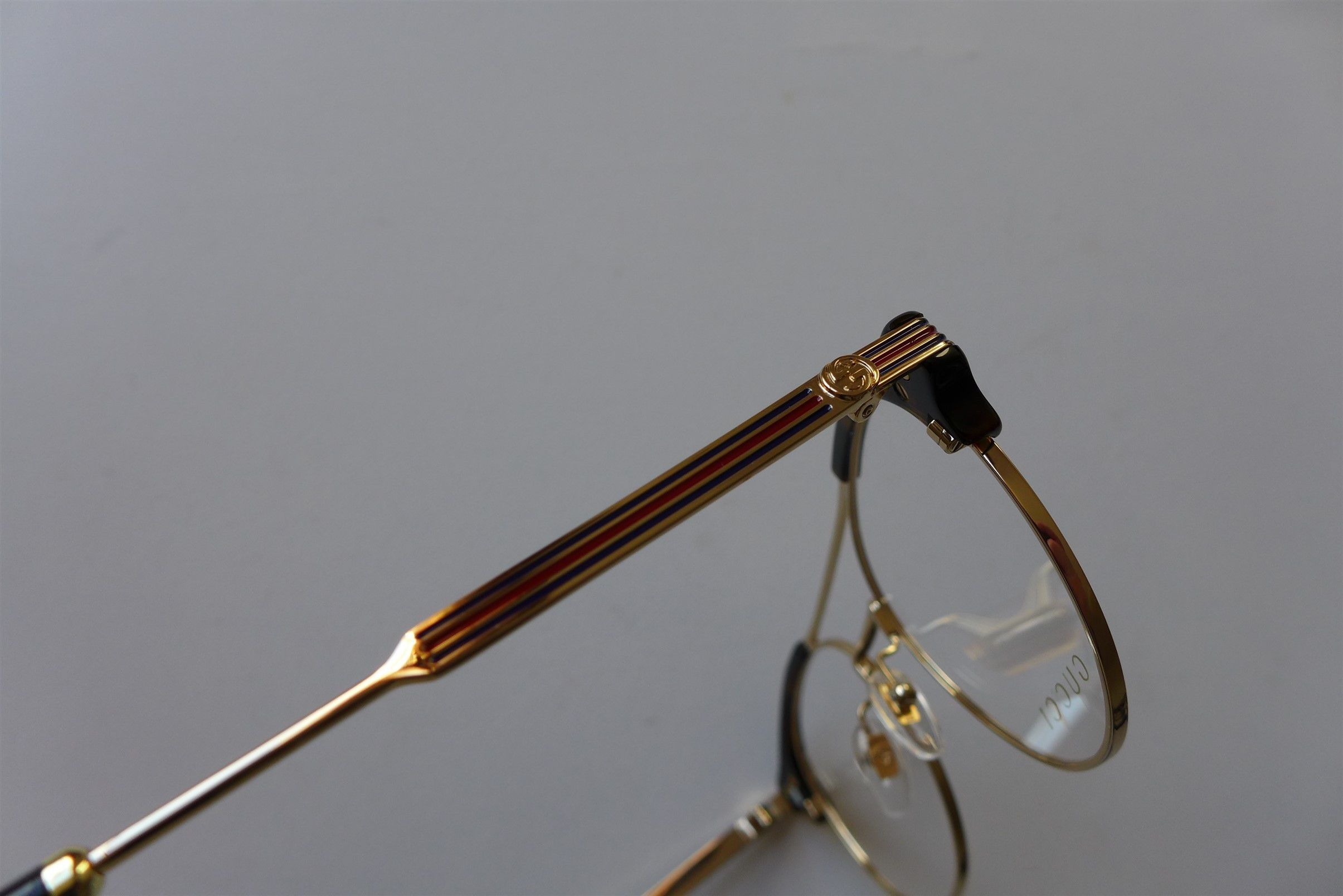 Gucci Gucci GG02890 Optical Glasses - Gold Metal & Havana Acetate. Size ONE SIZE - 11 Thumbnail