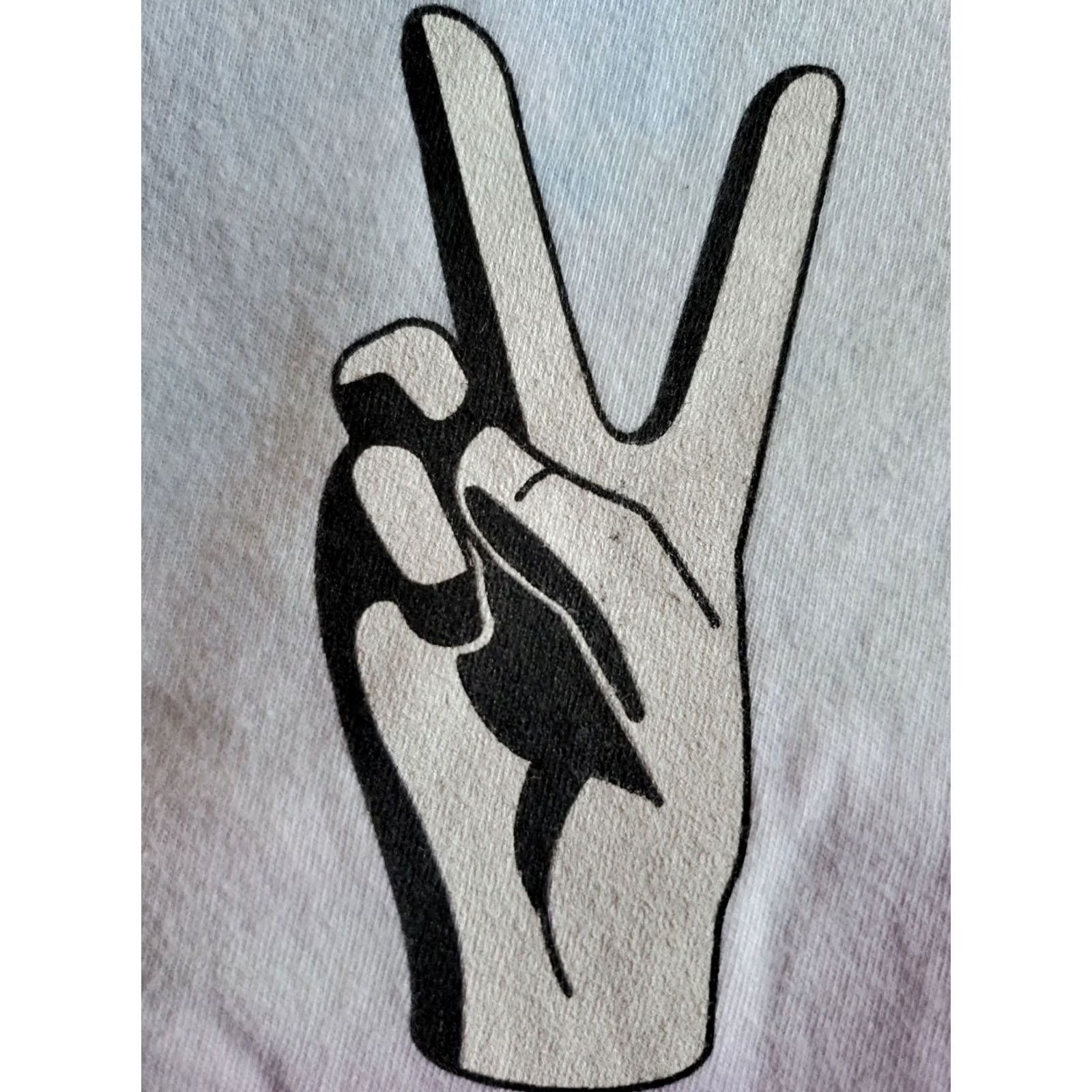 Vintage Two Fly Peace Tie-Dye Short Sleeve T-Shirt SZ S Size US S / EU 44-46 / 1 - 5 Thumbnail