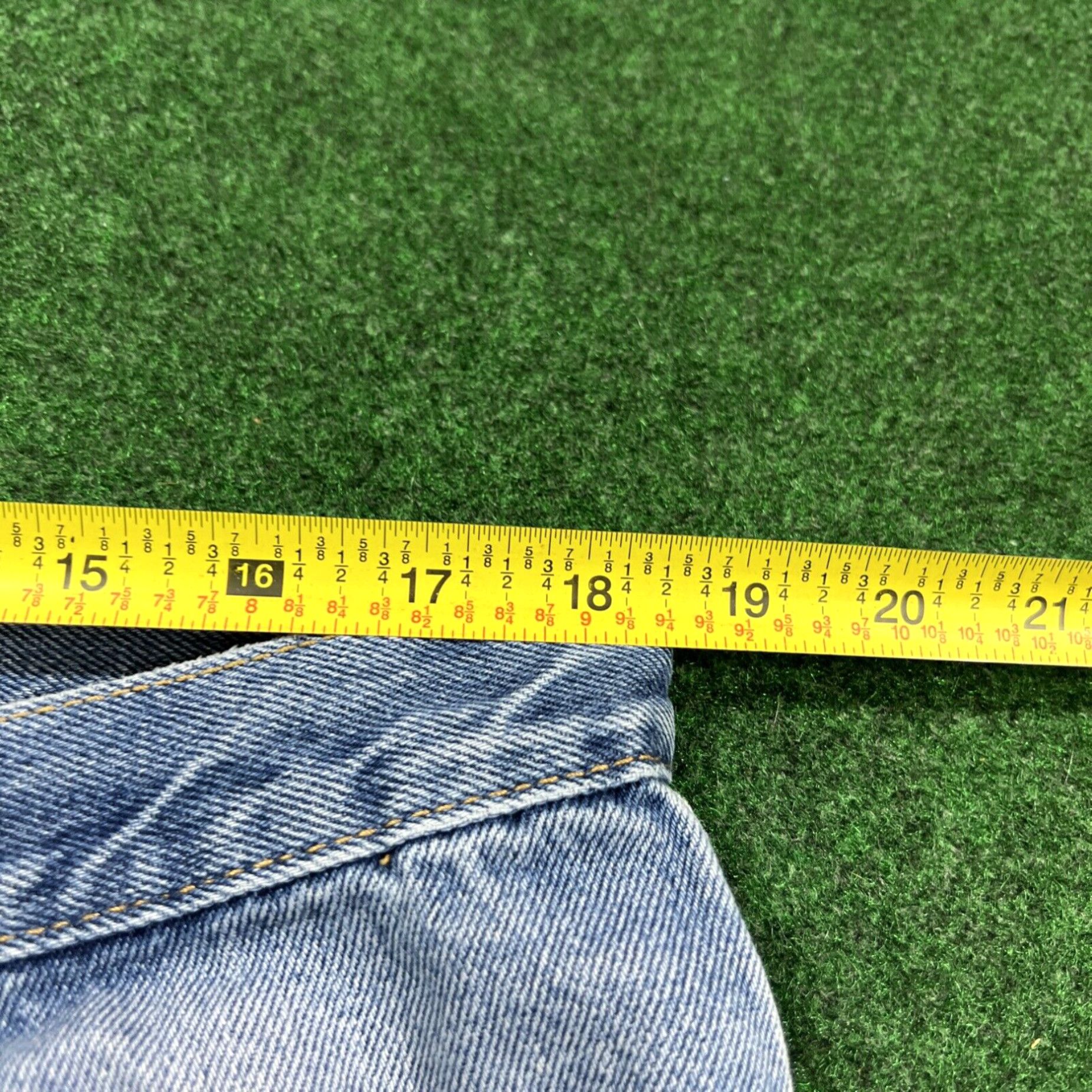 Vintage Big Mac Workwear Jeans Mens Measures 36x31 Carpenter Painter Denim Work Pants Size US 36 / EU 52 - 6 Thumbnail