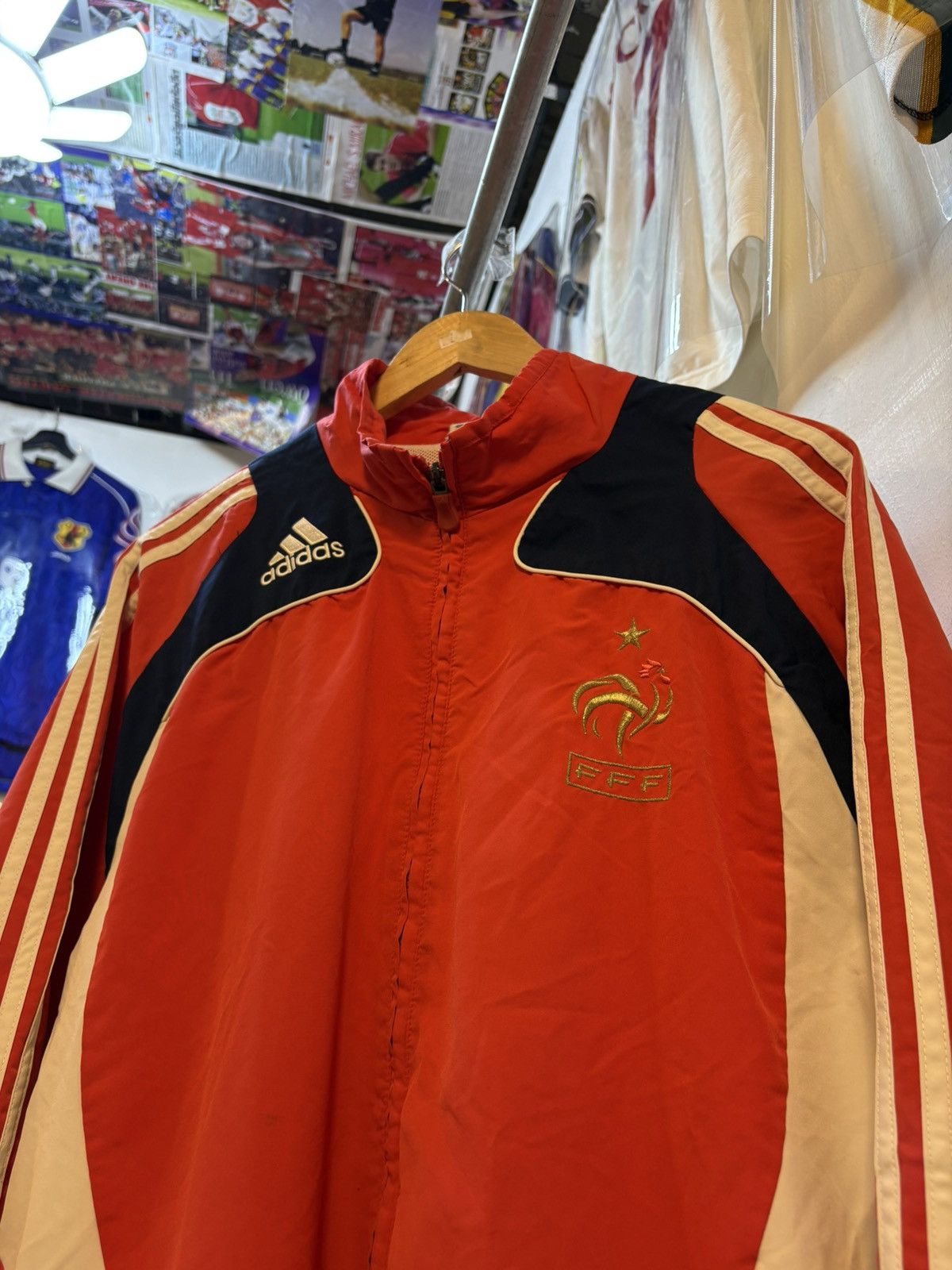 Adidas Vintage Y2K France Football Tracksuit Size US XXL / EU 58 / 5 - 2 Thumbnail