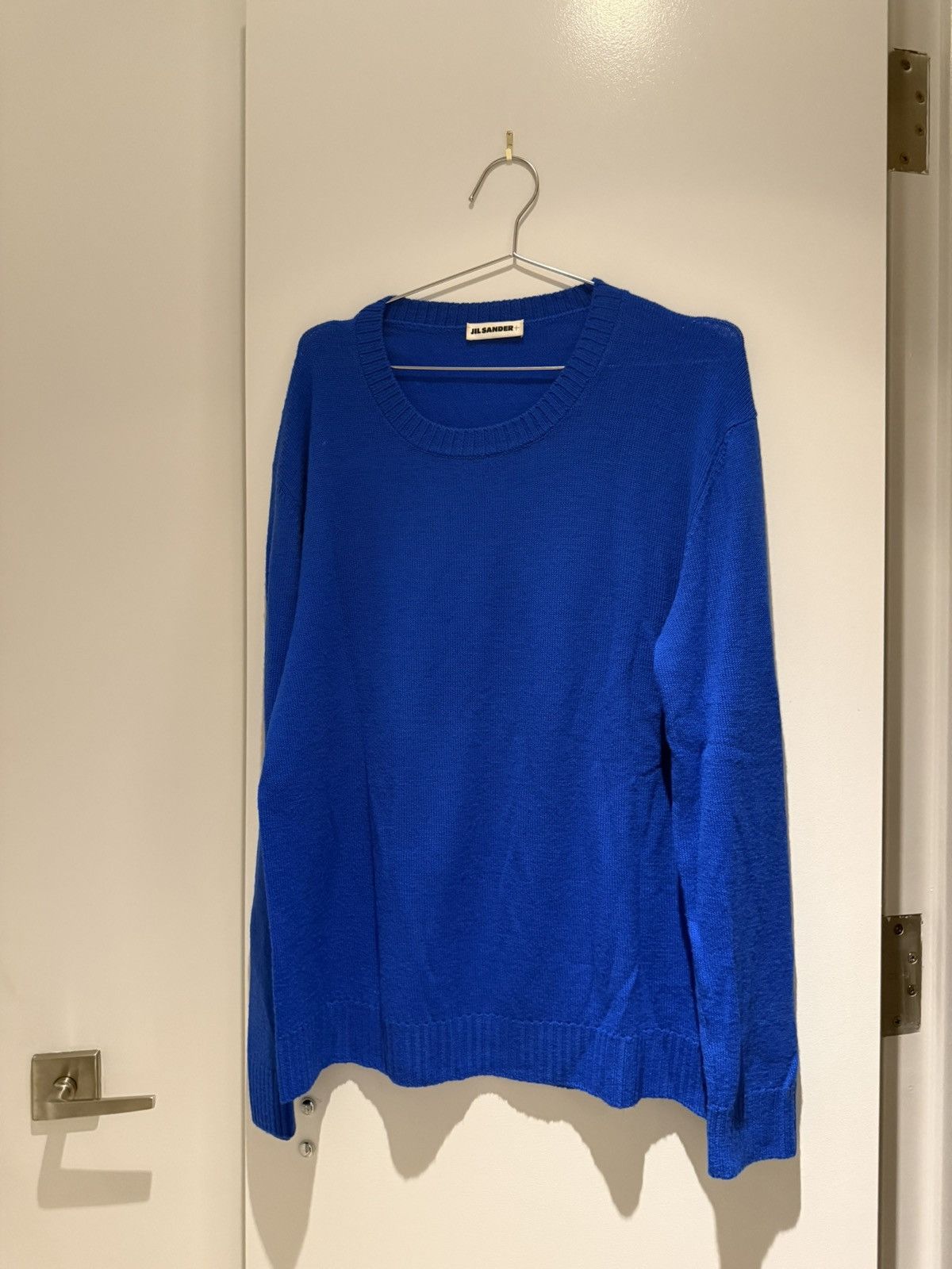Jill Sander Blue Wool Sweater