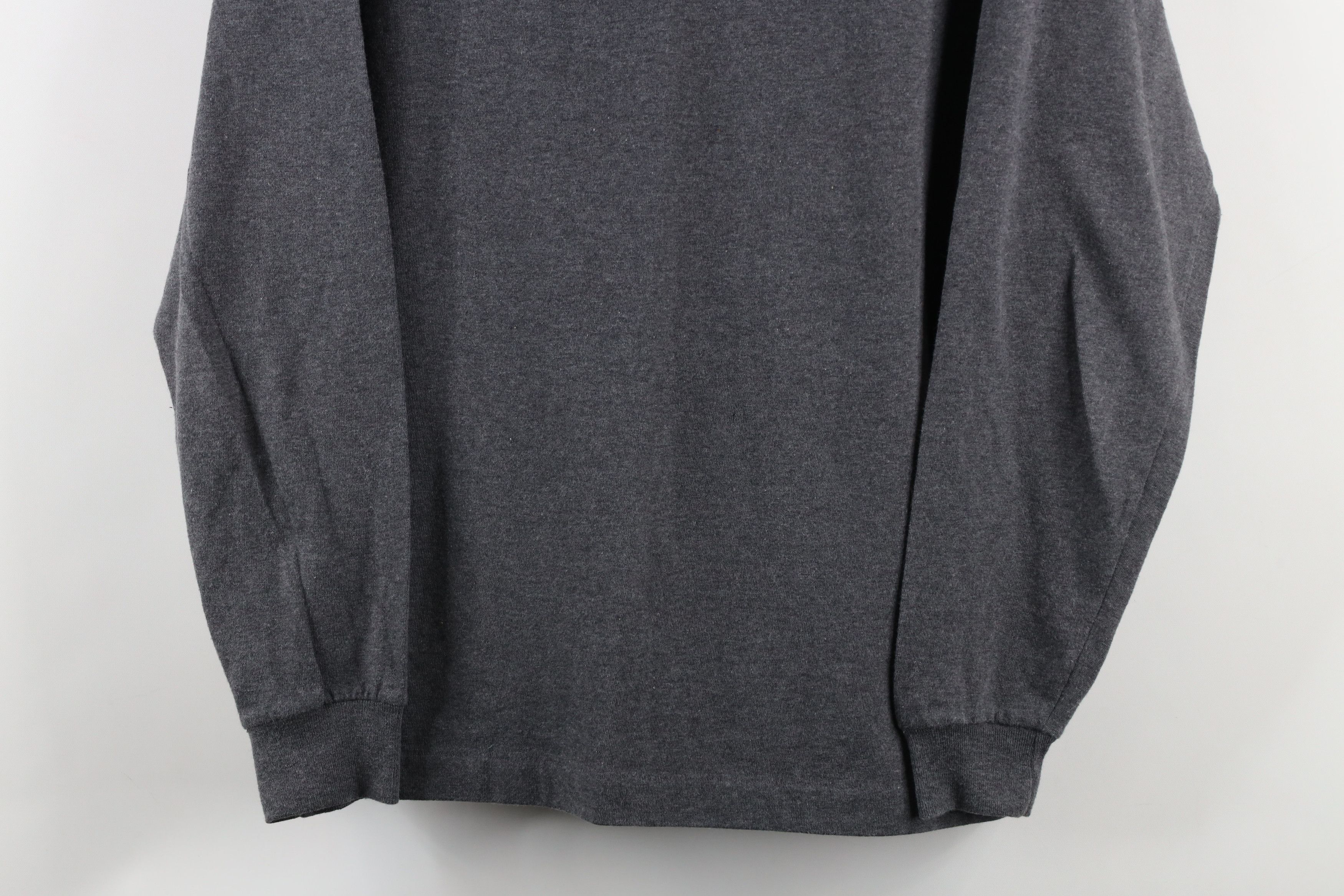 Vintage Vintage 90s Streetwear Mock Neck Long Sleeve T-Shirt USA Size US L / EU 52-54 / 3 - 3 Thumbnail