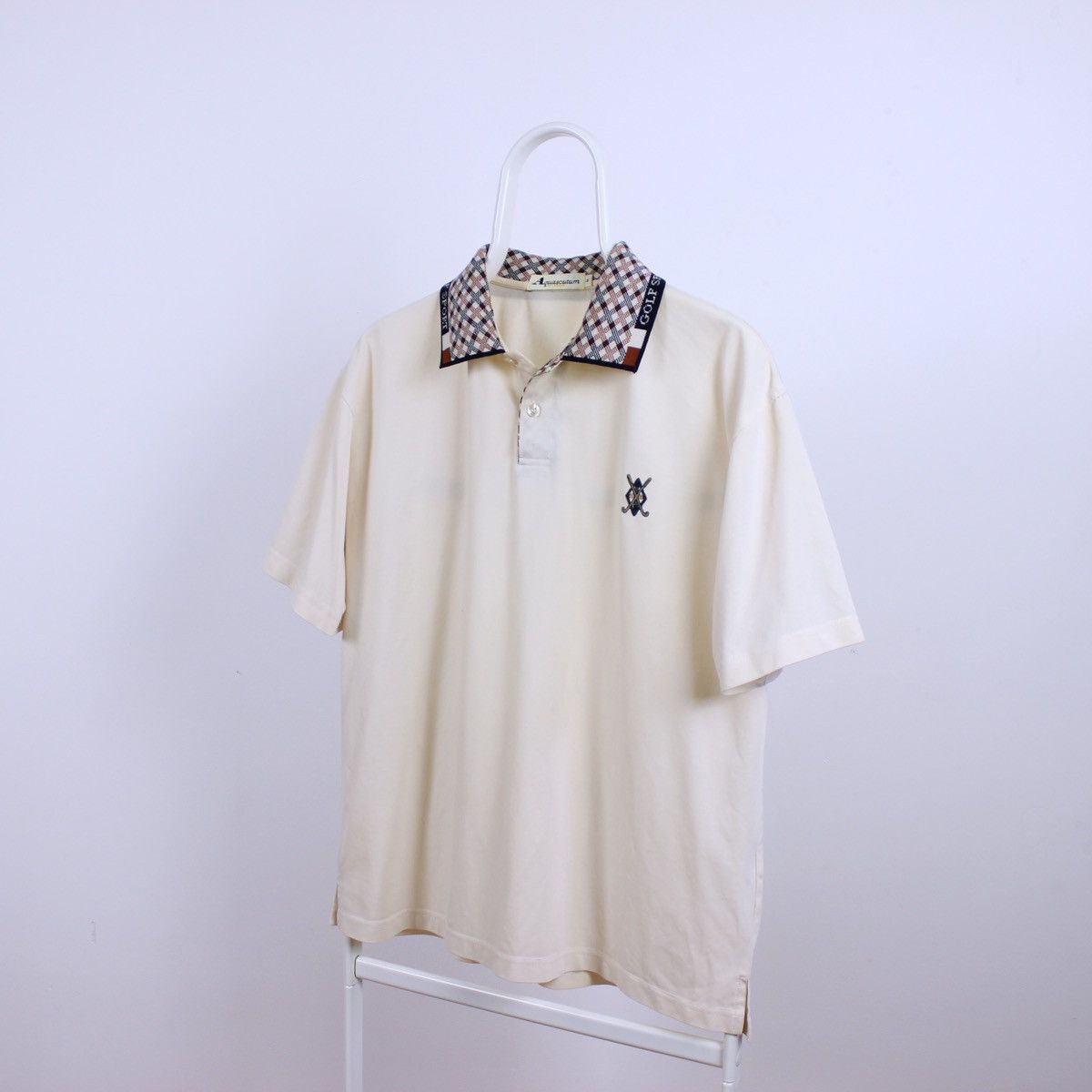 Aquascutum Vintage Aquascutum Golf Polo Size US M / EU 48-50 / 2 - 2 Thumbnail