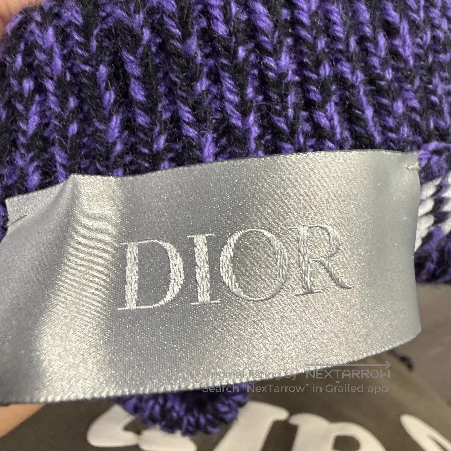 Dior Dior Diamond Knit Sweater| Size US XXL / EU 58 / 5 - 5 Thumbnail