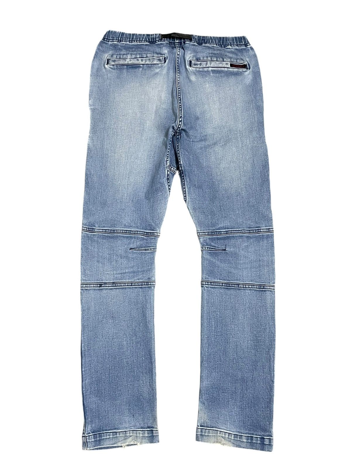 Gramicci Vintage Y2K Gramicci Original Freedom Blue Wash Jogger Jeans Size US 31 - 6 Thumbnail