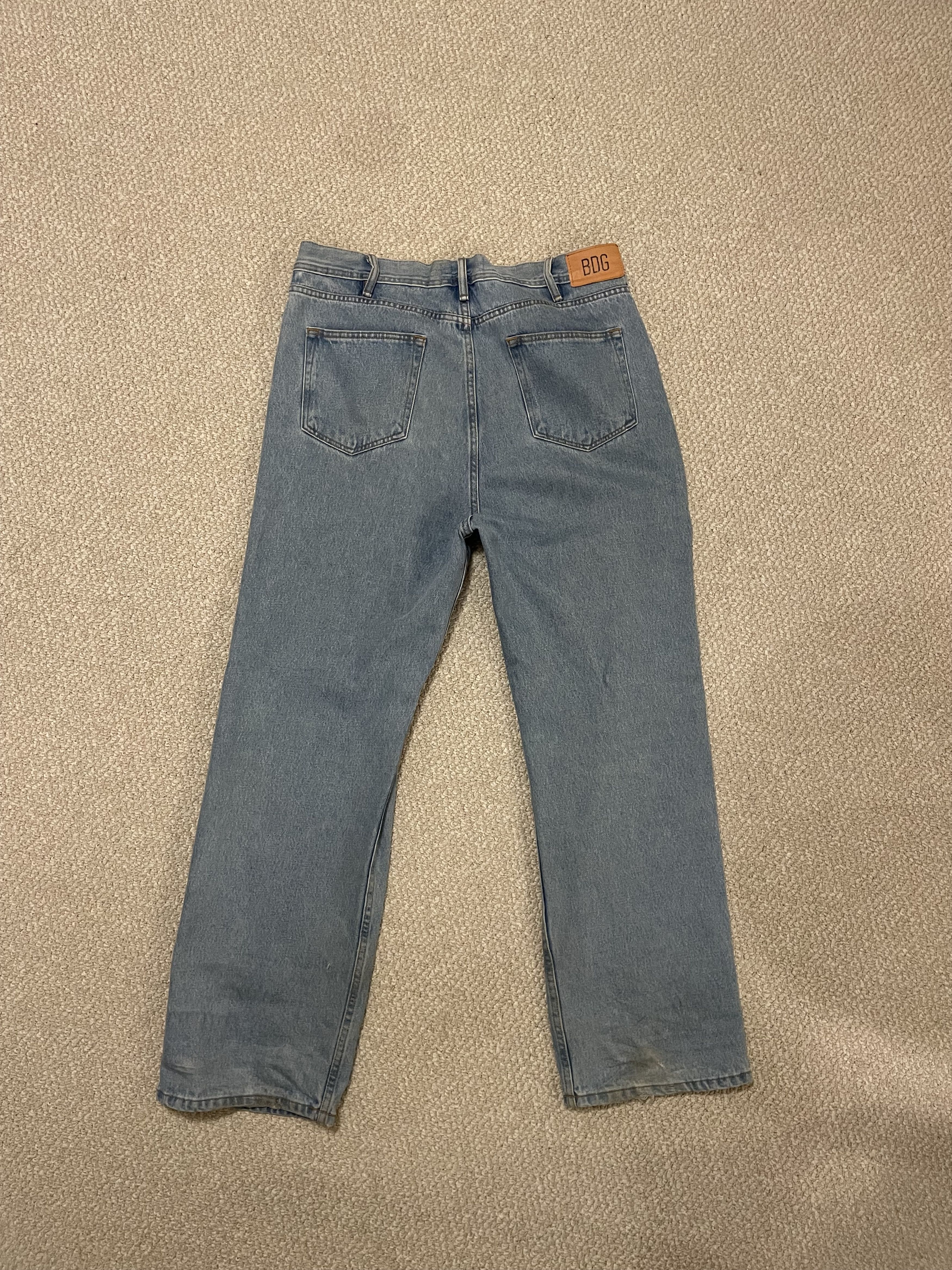 Bdg BDG Mens Blue Baggy Jeans Size US 36 / EU 52 - 2 Thumbnail