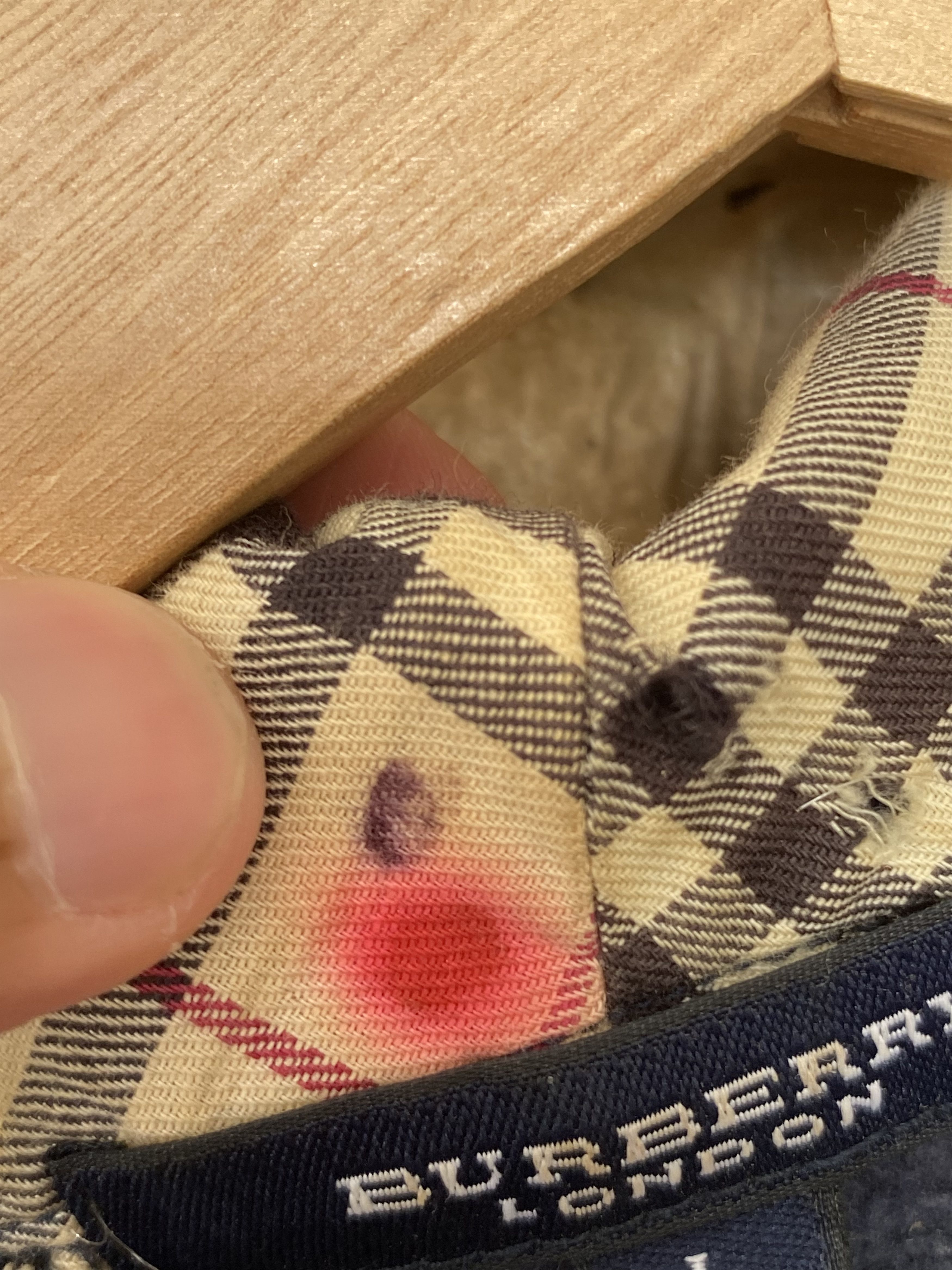 Burberry Vintage Burberry London Checkered Nova Check Half Zip Hoodie Size US L / EU 52-54 / 3 - 4 Thumbnail