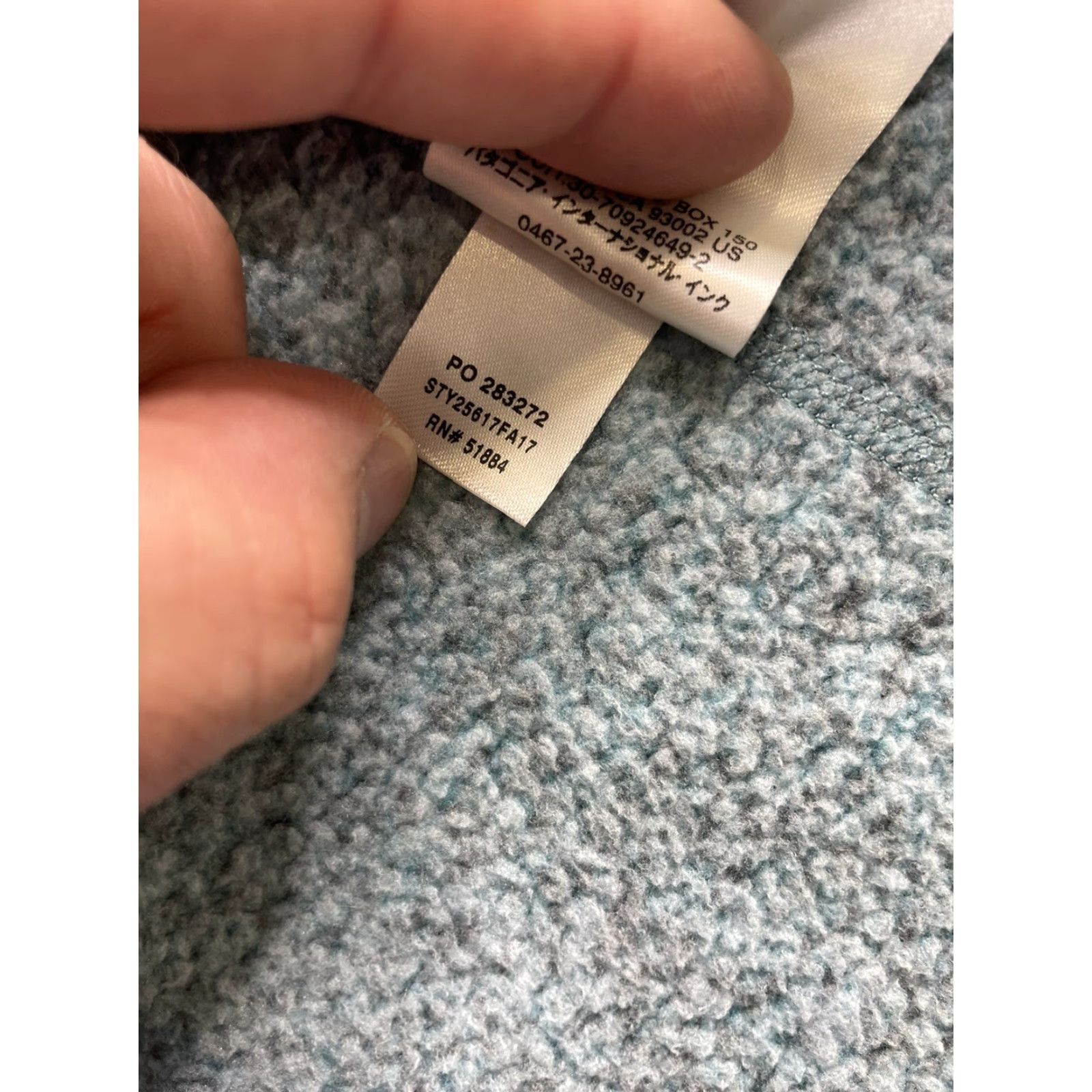 Patagonia Patagonia Pullover Sweater Women’s 1/4 Zip Long Sleeve Fleece Slim Knit Blue Size M Size M / US 6-8 / IT 42-44 - 4 Thumbnail