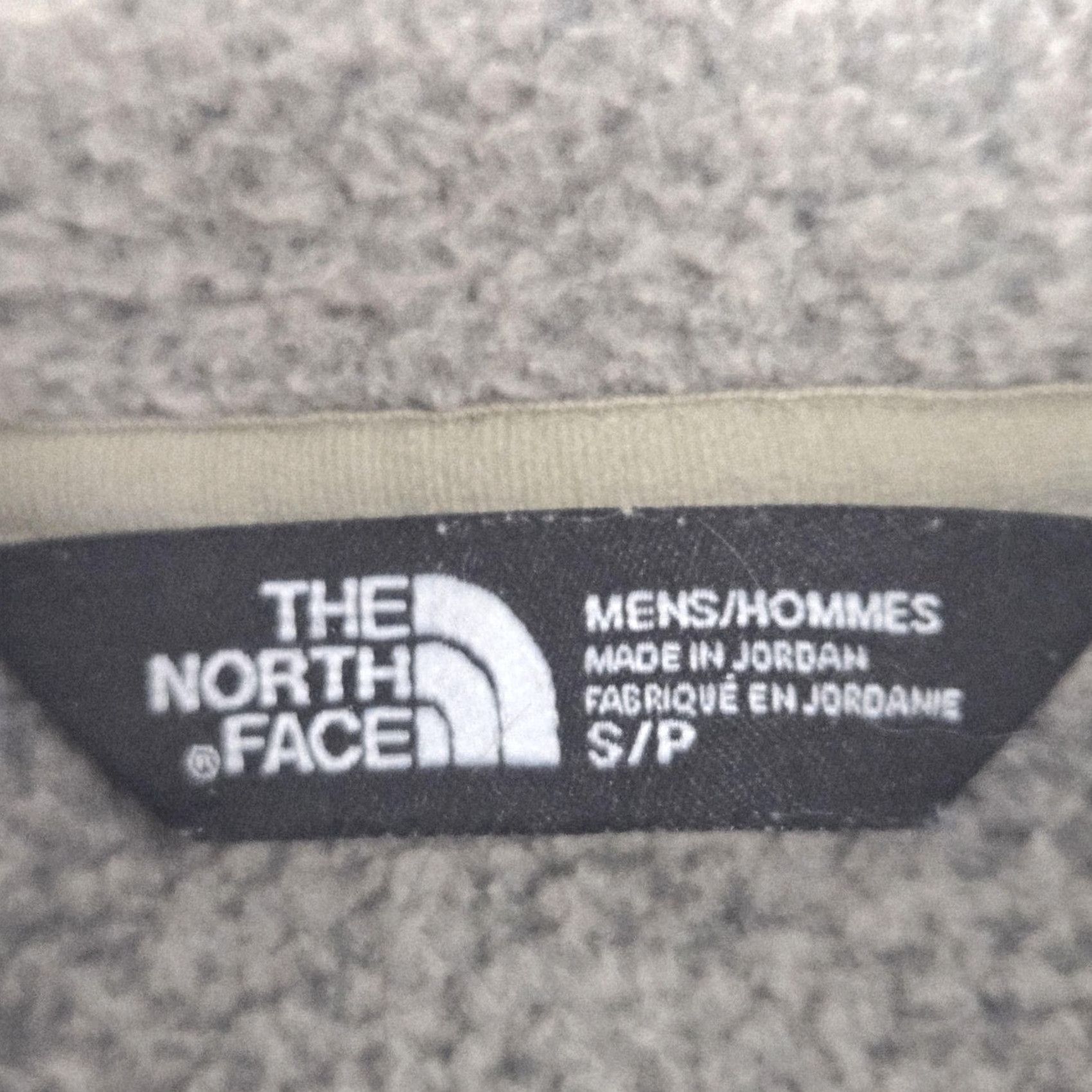 The North Face The North Face Jacket Mens S Beige Flecked Fleece Full Zip Lined Pockets Size US S / EU 44-46 / 1 - 6 Thumbnail