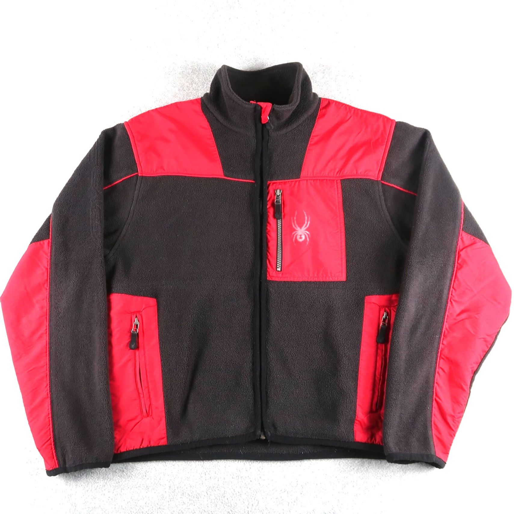 Spyder Vintage Spyder Fleece Jacket Men’s M Black Outdoor Full Zip Ski Size US M / EU 48-50 / 2 - 2 Thumbnail