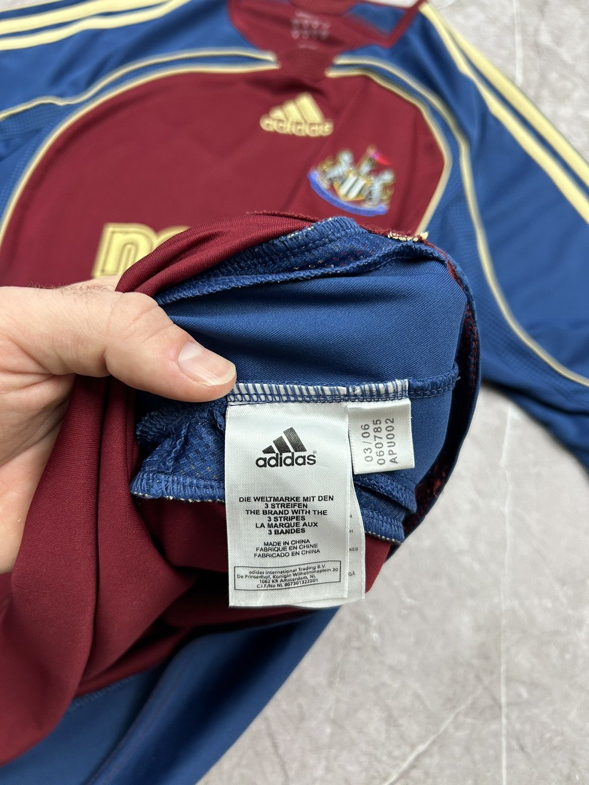 Vintage Vintage Newcastle United 2006/07 Adidas Soccer Jersey y2k Size US M / EU 48-50 / 2 - 10 Thumbnail