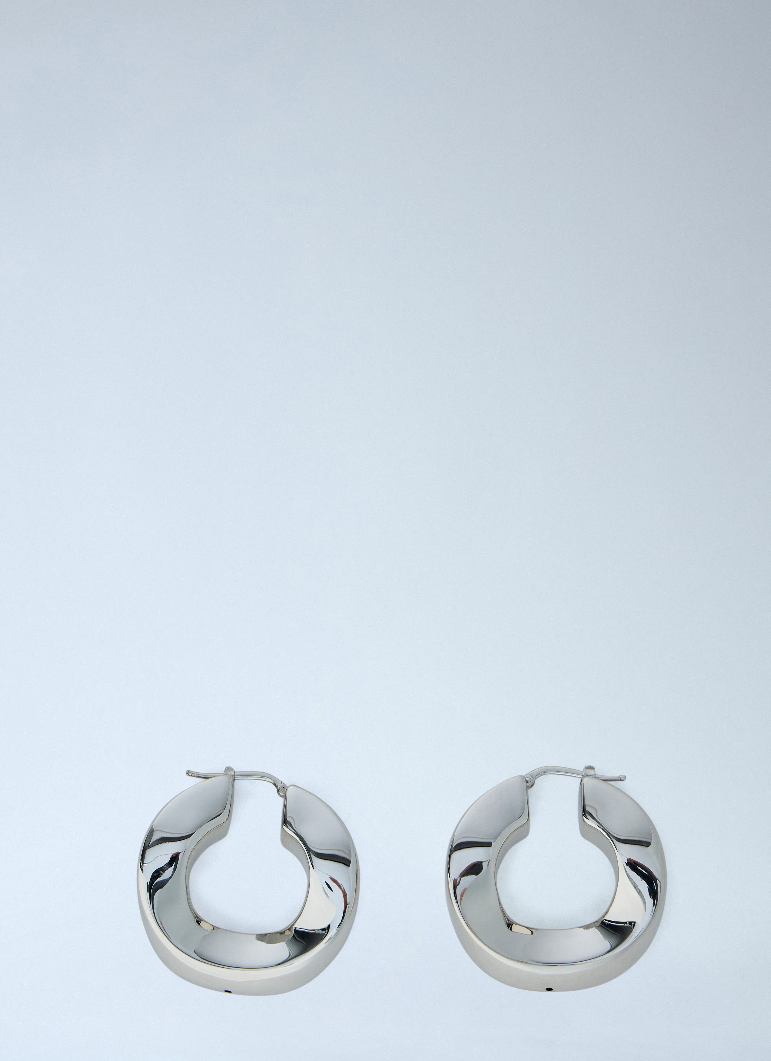 Jil Sander Sculpted Hoop Earrings Size ONE SIZE - 1 Thumbnail