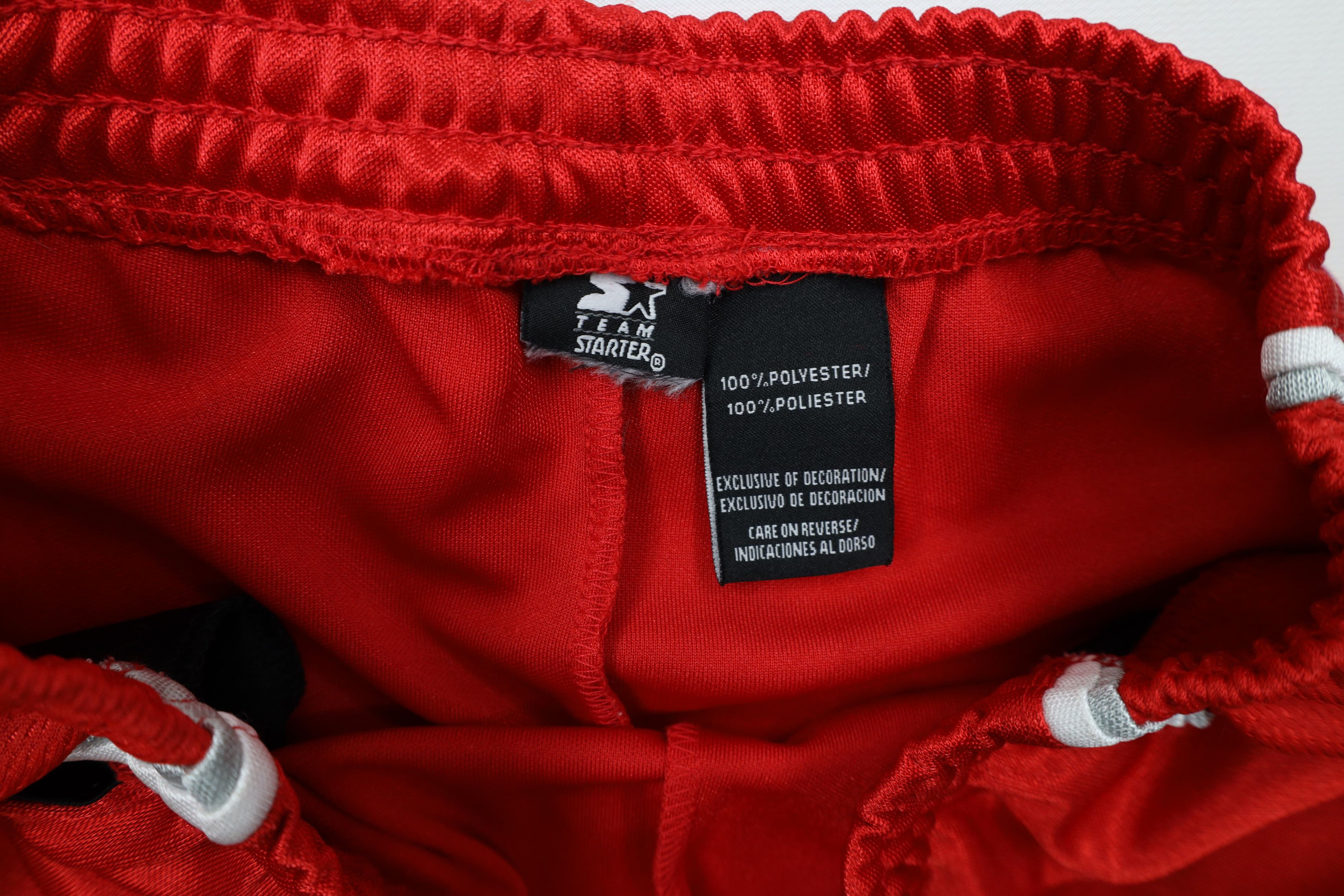 Starter × Vintage Vintage Starter Ohio State University Basketball Shorts Red Size US 30 / EU 46 - 8 Thumbnail