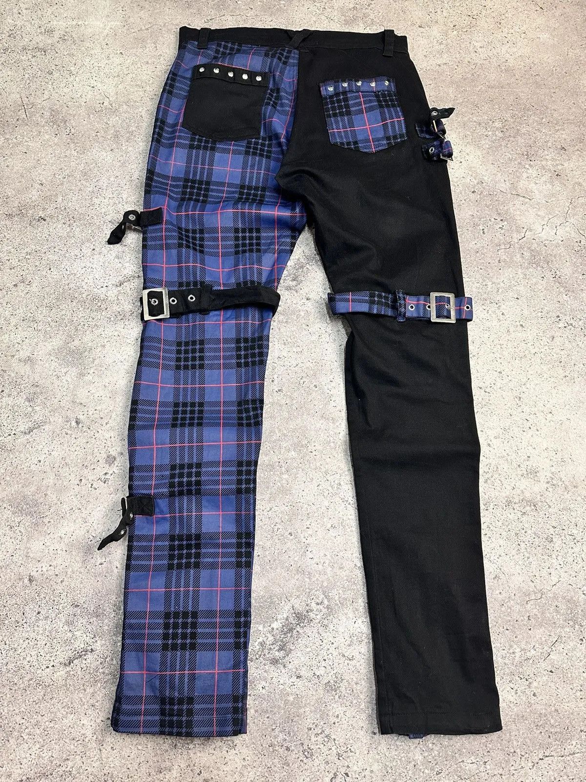 Gotcha 👉 Vintage Gothicana EMP Y2K Gothic Pants Metal Style Size US 34 / EU 50 - 9 Thumbnail