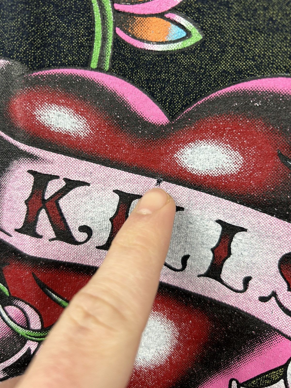 Ed Hardy Vintage Ed Hardy Kills Love Slowly T shirt Size US XL / EU 56 / 4 - 10 Thumbnail