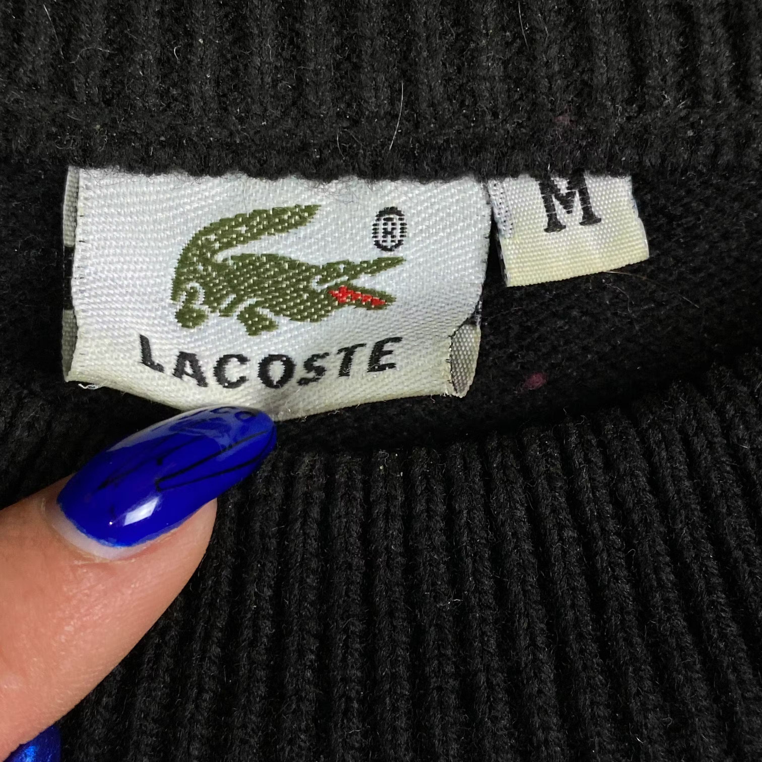Lacoste × Vintage Mens Sweater Pullover Lacoste Vintage Size M Size US M / EU 48-50 / 2 - 6 Thumbnail