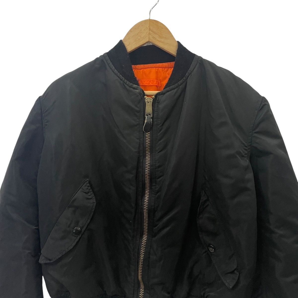 Other Vintage 90s Flyer’s Man Ma-1 Usaf Bomber Jacket Size US M / EU 48-50 / 2 - 2 Thumbnail