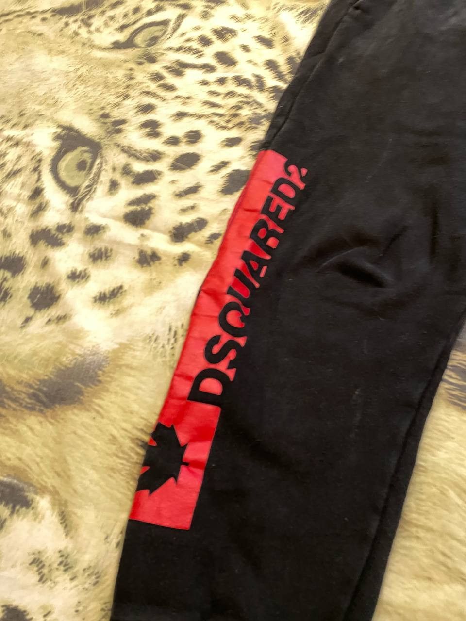 Dsquared2 DSQUARED2 Logo Tape Cotton Jogging Bottoms Size US 30 / EU 46 - 11 Thumbnail