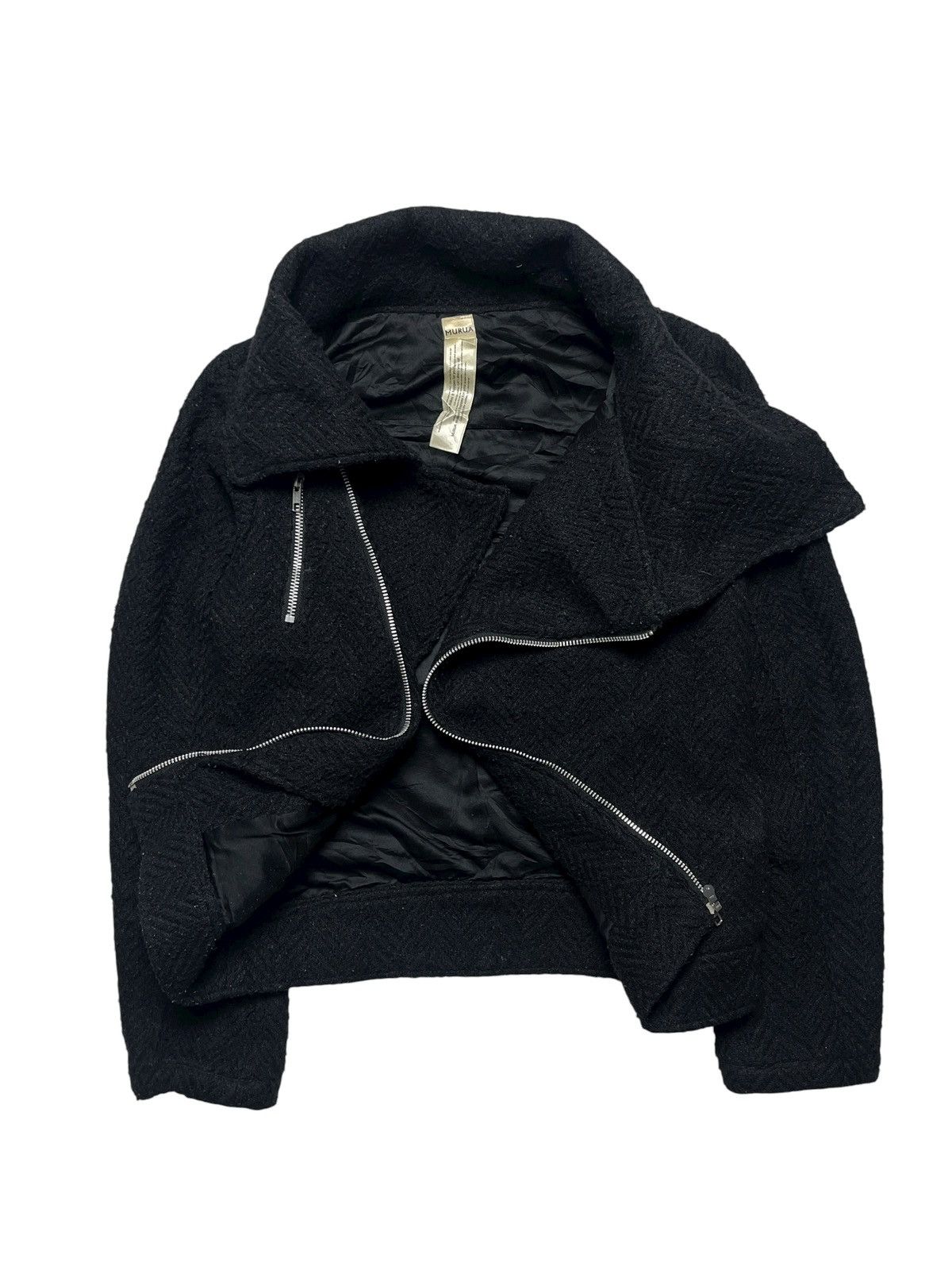 14th Addiction 2000’s Murua - Asymmetrical Vkei Style Jacket Size M / US 6-8 / IT 42-44 - 4 Thumbnail