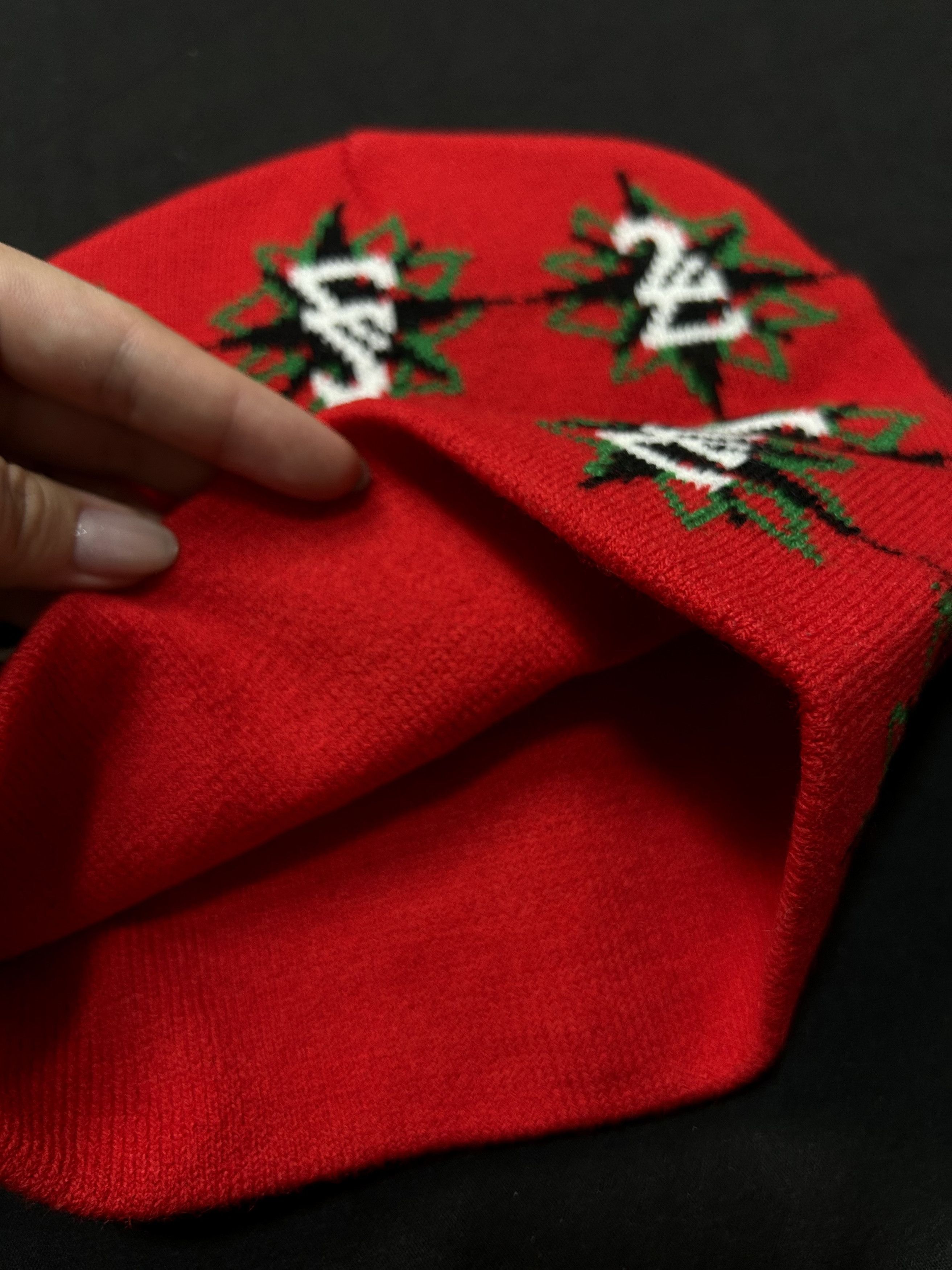 Japanese Brand Deadstock Y2k Goth Style No Cuff Knit Cap Beanie Hat OS Size ONE SIZE - 2 Thumbnail