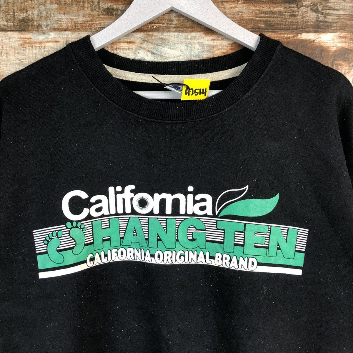 Hang Ten Hang Ten Black Sweatshirt #A2514 Size US L / EU 52-54 / 3 - 5 Thumbnail