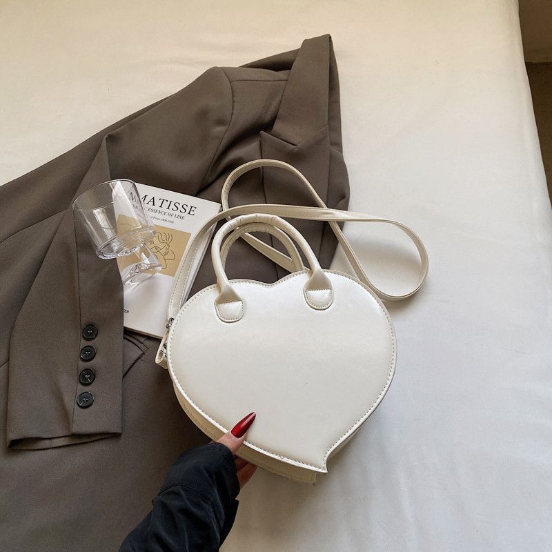 Leather Sweet Rush Heart Crossbody Size ONE SIZE - 4 Thumbnail