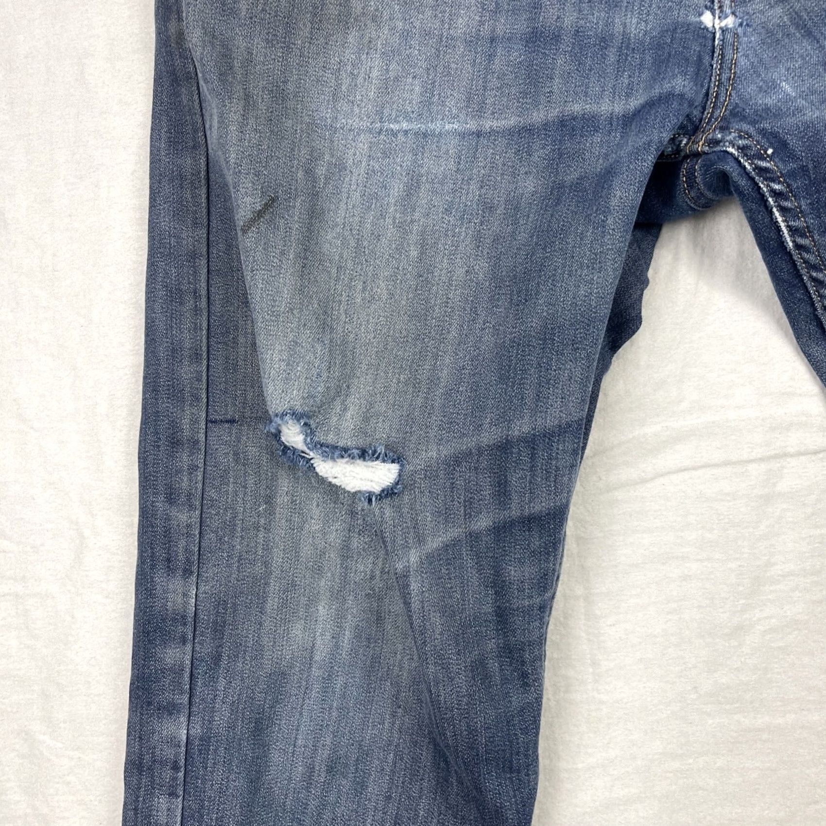 Patagonia Patagonia Jeans Mens 32x30 Denim Blue Regular Straight Logo 5-Pocket USA Iron Clad Performance Size US 32 / EU 48 - 5 Thumbnail