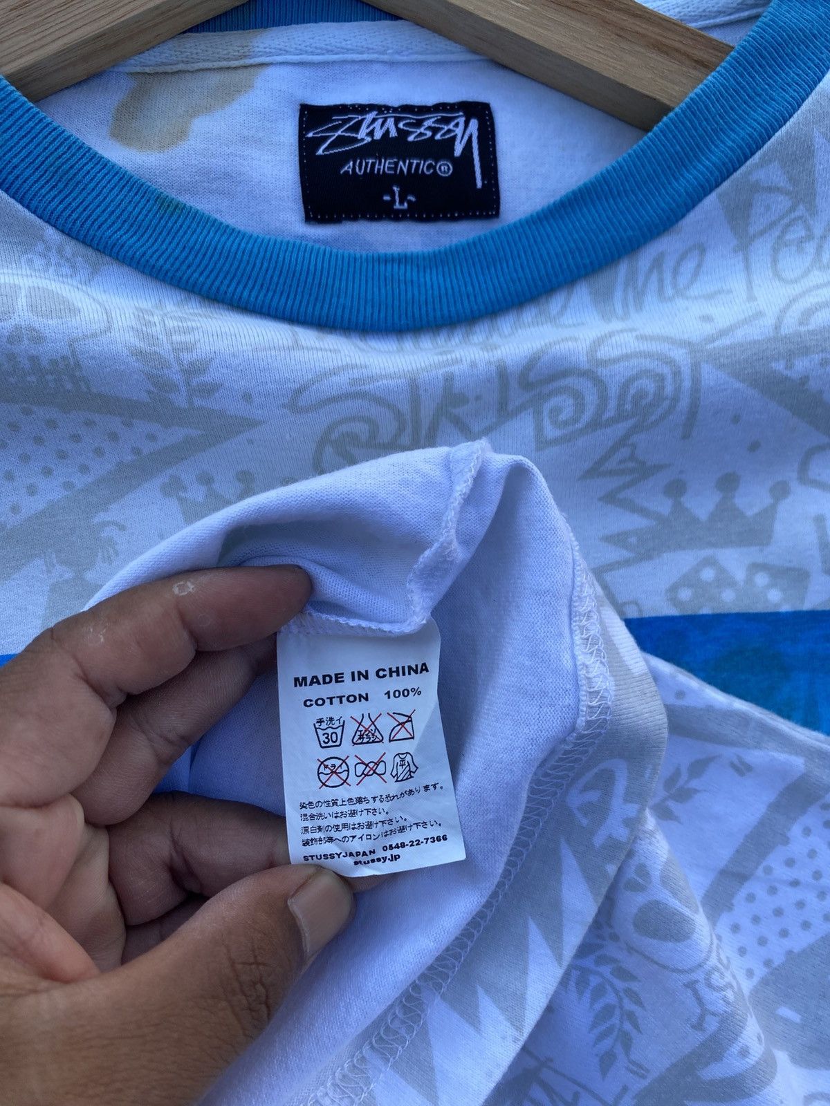 Stussy Rare Stussy “Increase the Peace” Graphic Tshirt Size US L / EU 52-54 / 3 - 15 Thumbnail