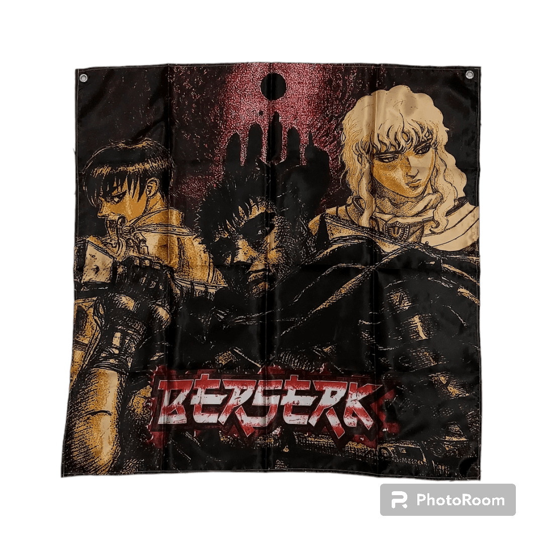 Berserk Guts Anime Poster Flag 321054