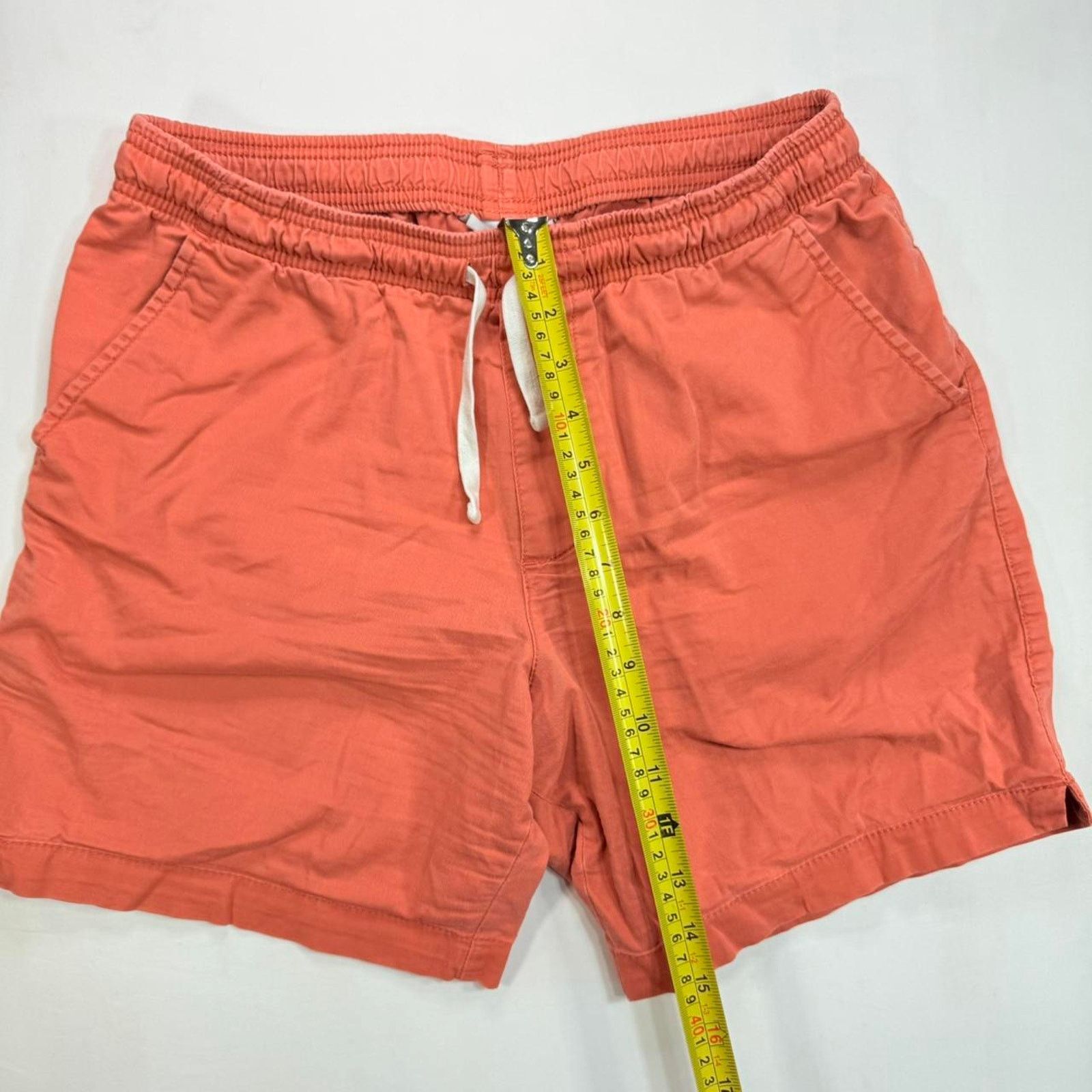 & Other Stories Linen Goodfellow Mens Casual Chino Drawstring Shorts sz S Size US 30 / EU 46 - 3 Thumbnail