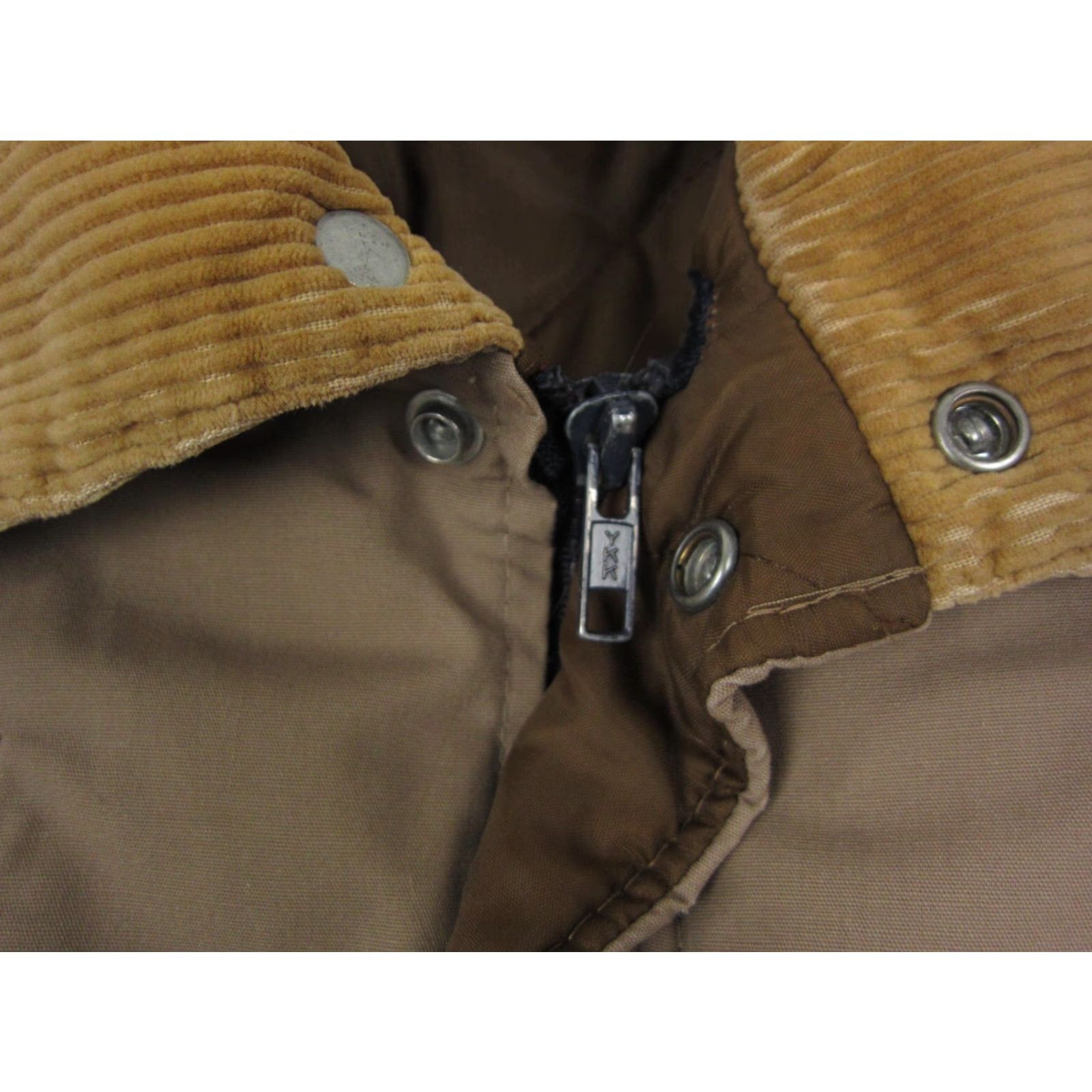 Vintage VINTAGE Field & Stream Jacket Mens S Brown 80s Puffer Parka Zip Corduroy Size US S / EU 44-46 / 1 - 6 Thumbnail