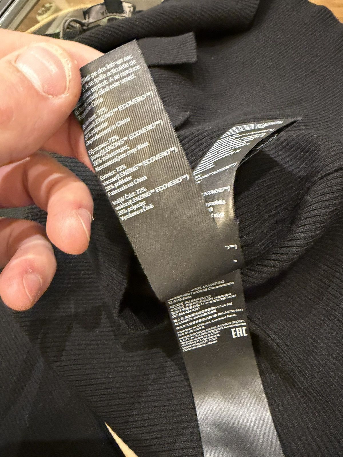 Allsaints Allsaints Ribbed Sweater Size L / US 10 / IT 46 - 7 Thumbnail