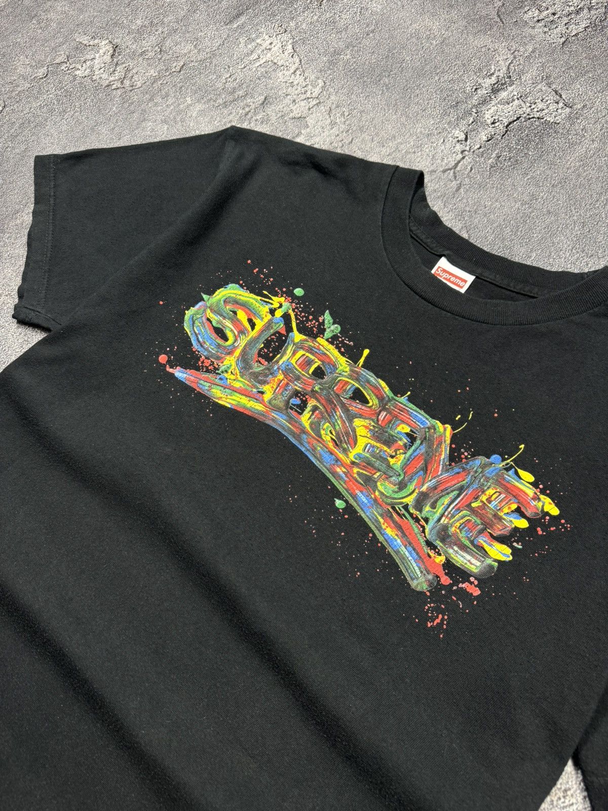 Supreme Supreme "Paint Splatter Logo" Tee Size US L / EU 52-54 / 3 - 2 Thumbnail
