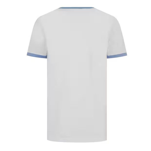 Balmain o1g2r1mq0924 T-Shirts in Blanc & Blue Size XS / US 0-2 / IT 36-38 - 2 Thumbnail