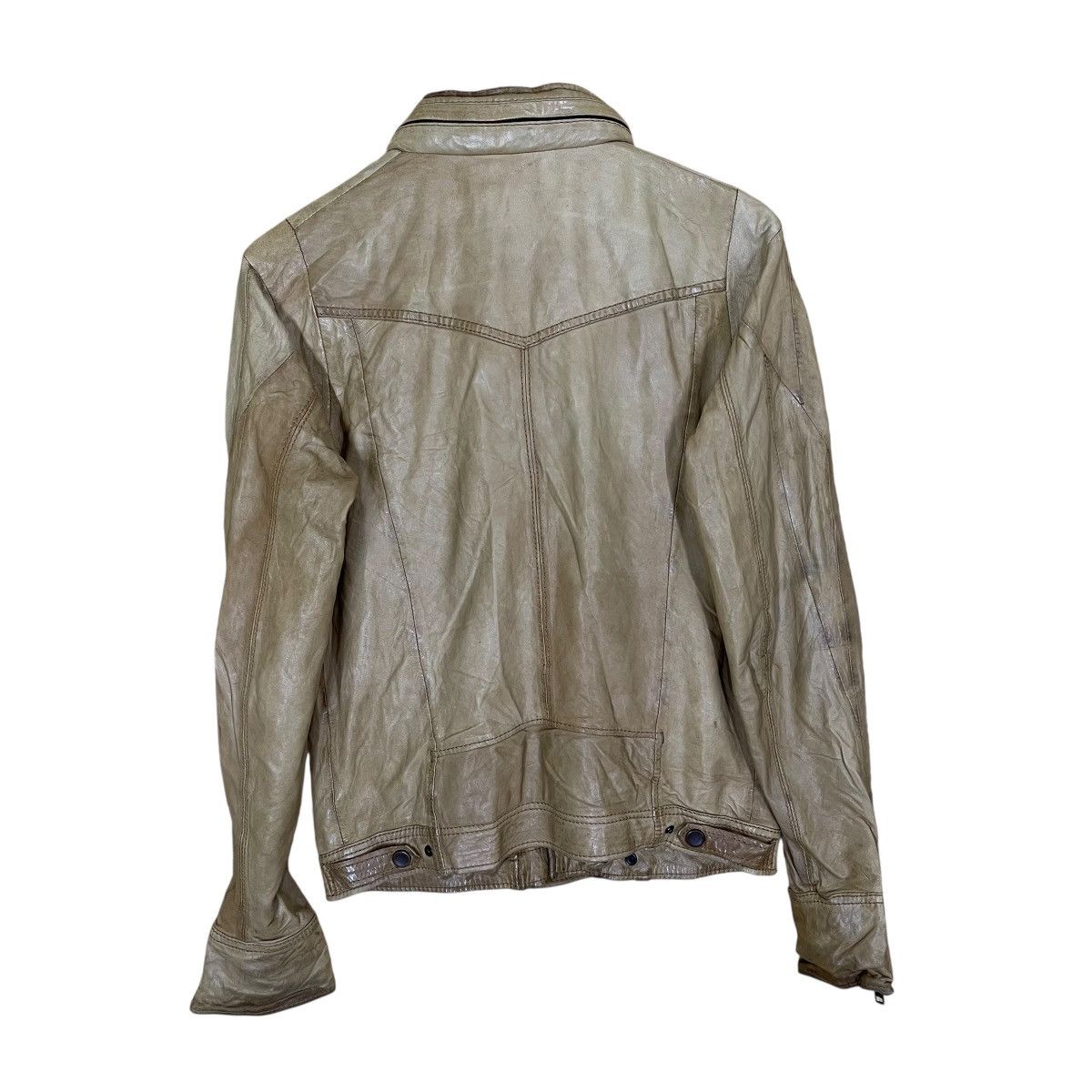 Diesel Diesel Double Zipper Leather Jacket Size Small Size US S / EU 44-46 / 1 - 12 Thumbnail