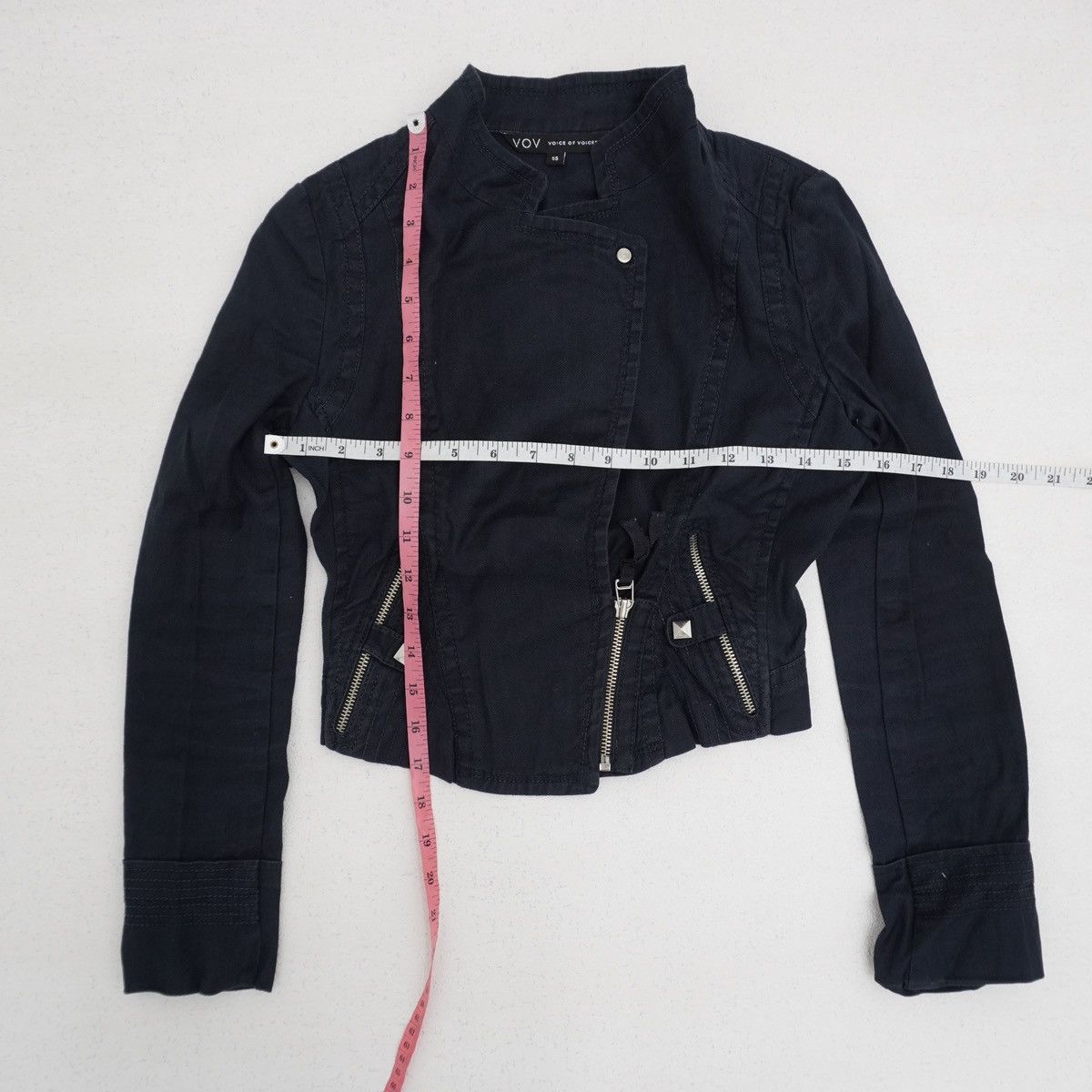 If Six Was Nine VOV Punk Gothic Asymmetrical Light Jacket ifsixwasnine style Size US S / EU 44-46 / 1 - 11 Thumbnail